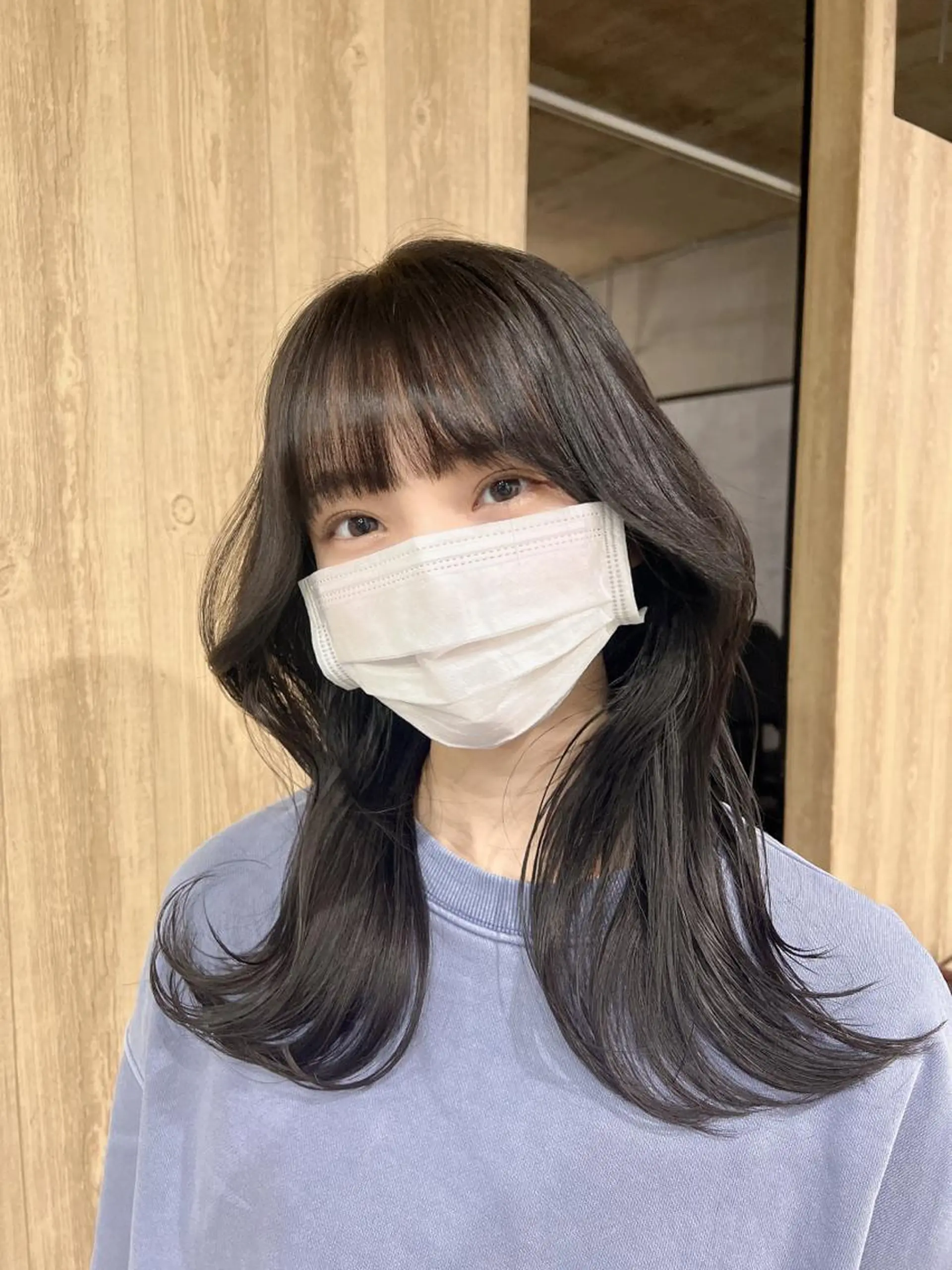 ロング カラー 韓国レイヤー/ 顔周り💕田中将吾のヘアスタイル