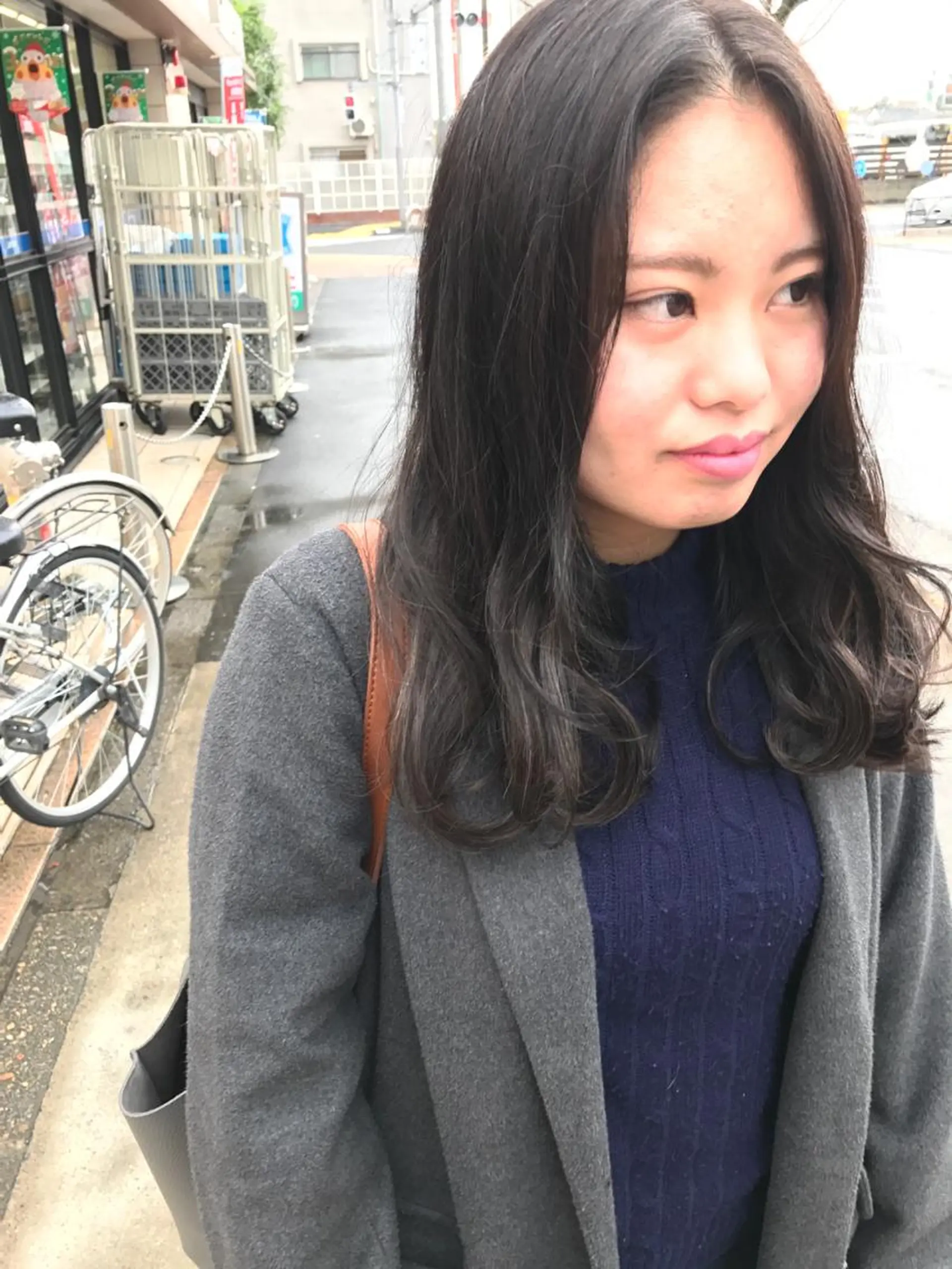 ミディアム セミロング カラー 似合わせ/代表 髪質改善/山田将大のヘアスタイル