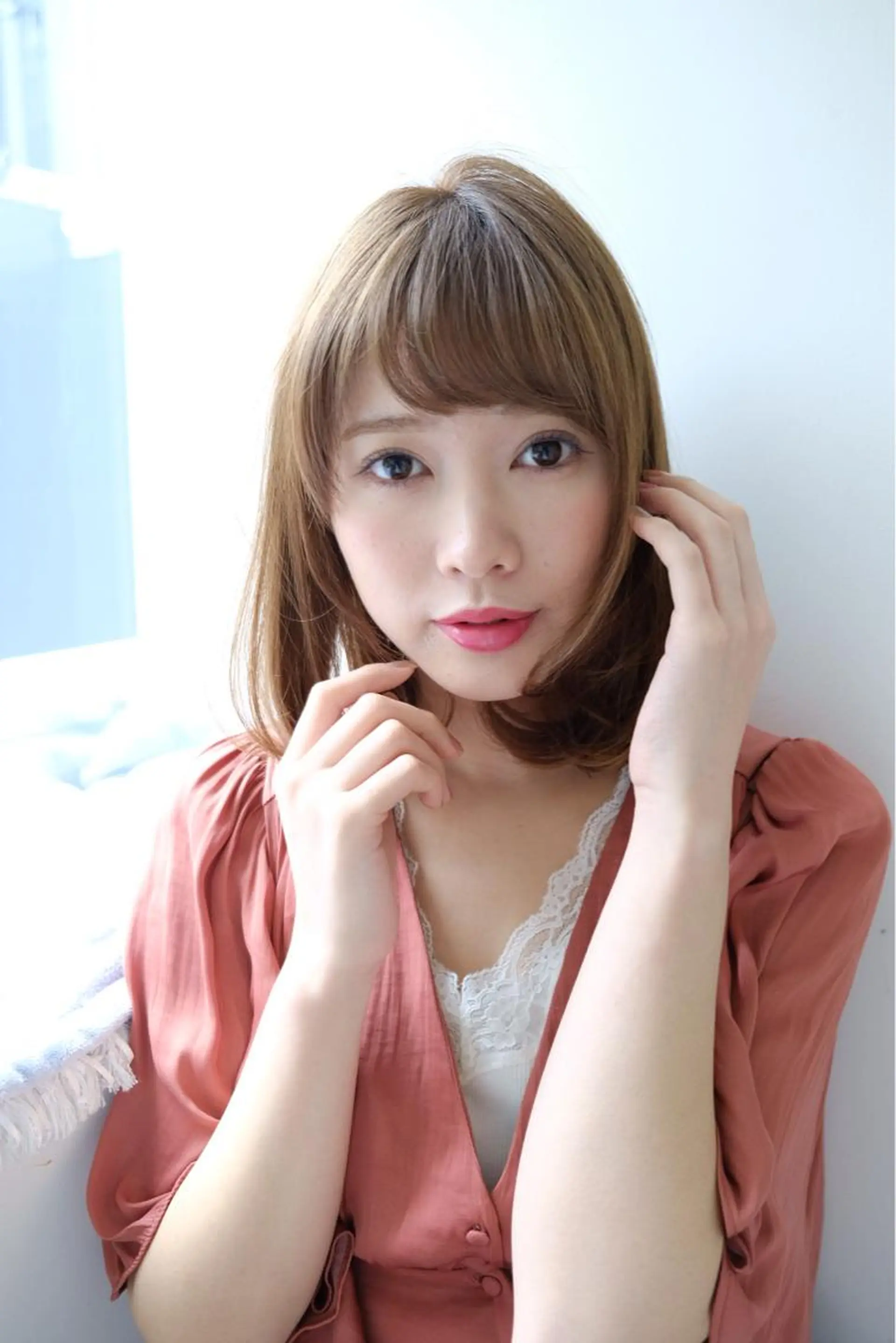 ミディアム SALOWIN 銀座一丁目店所属・髪質改善/縮毛矯正 🎀小林 唯 🎀のヘアスタイル