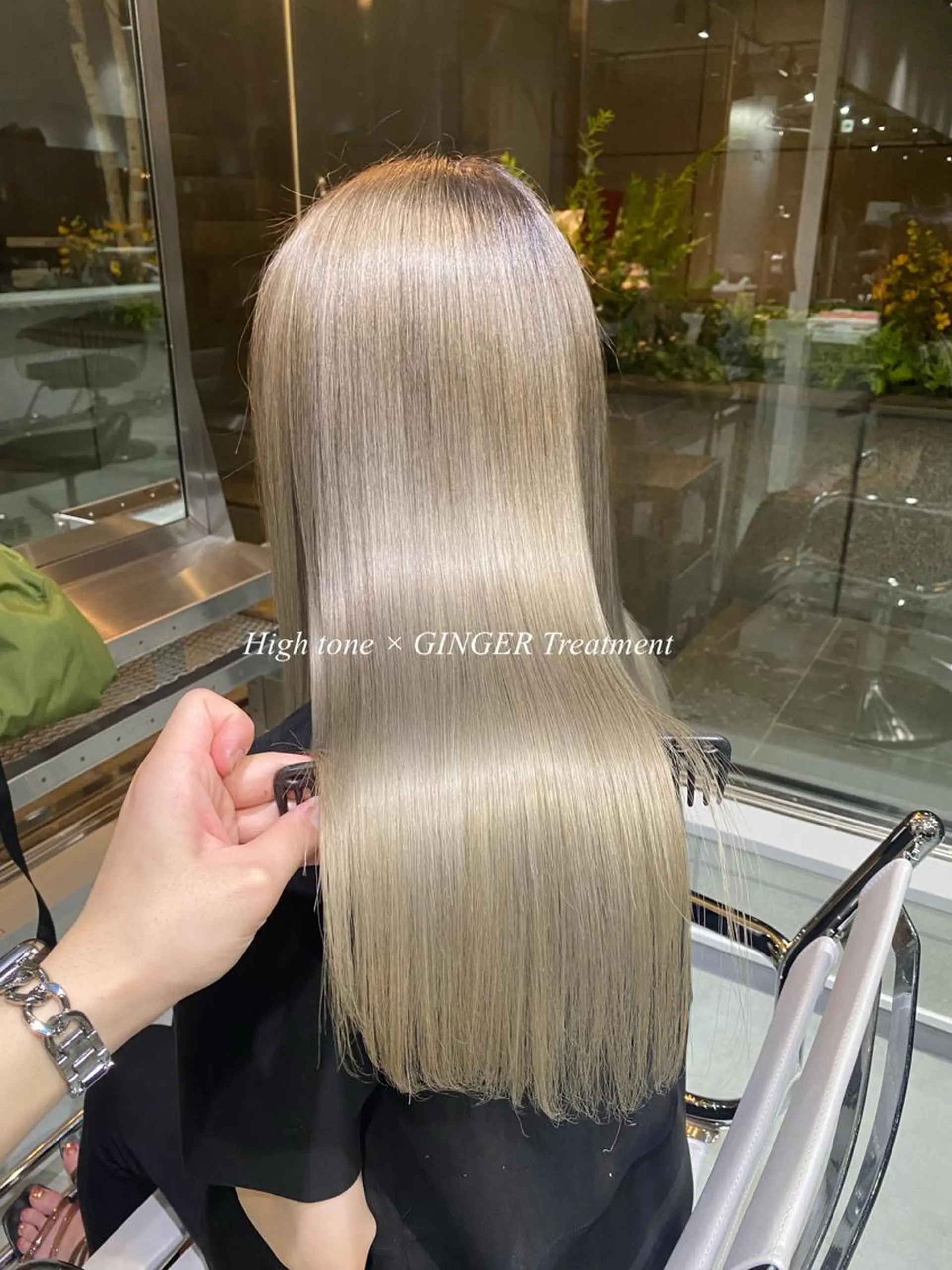 セミロング GINGER所属・GINGER yohのヘアスタイル