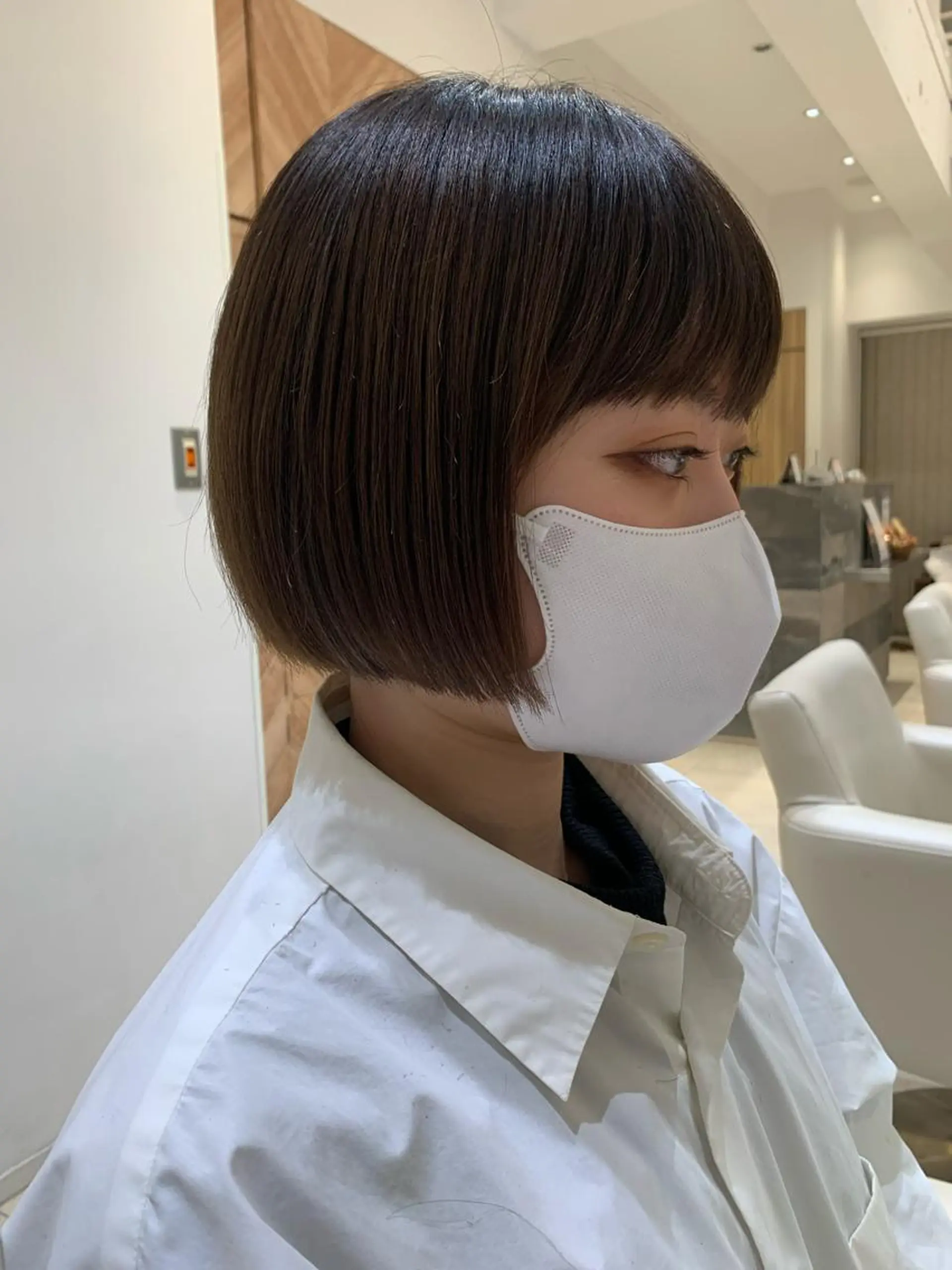 ショート ショートボブ ボブ ショートヘア m.slashセンター南店所属・東 大介メンズ特化のヘアスタイル