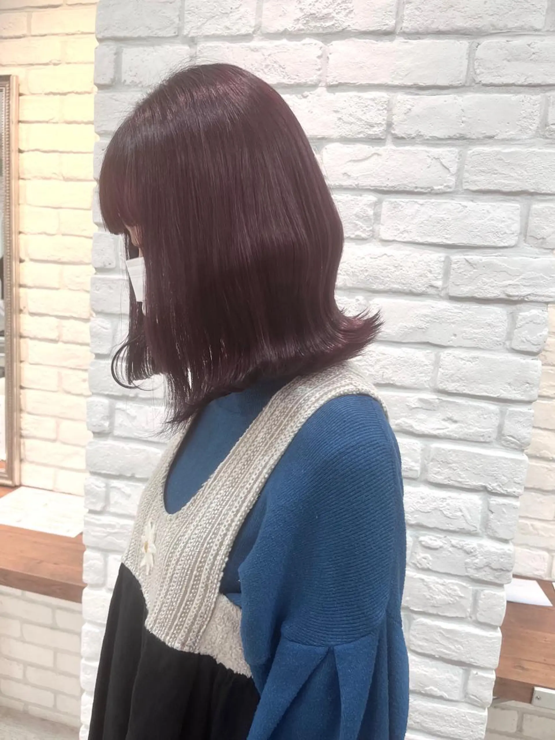 ショート カラー ヘアアレンジ ブリーチなし/ レイヤー🌿runaのヘアスタイル