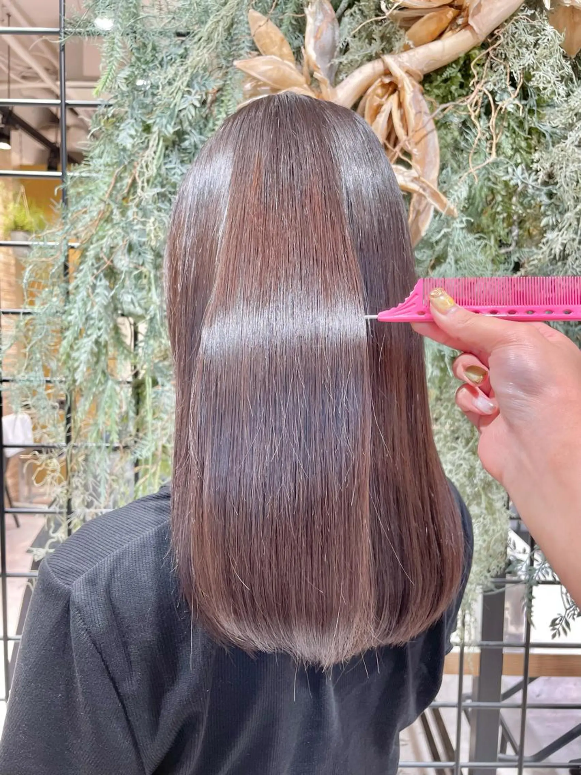 セミロング カラー 髪質改善 トリートメント 韓国マツエク/まつパ 🎀misaki🎀のマツエク・マツパデザイン