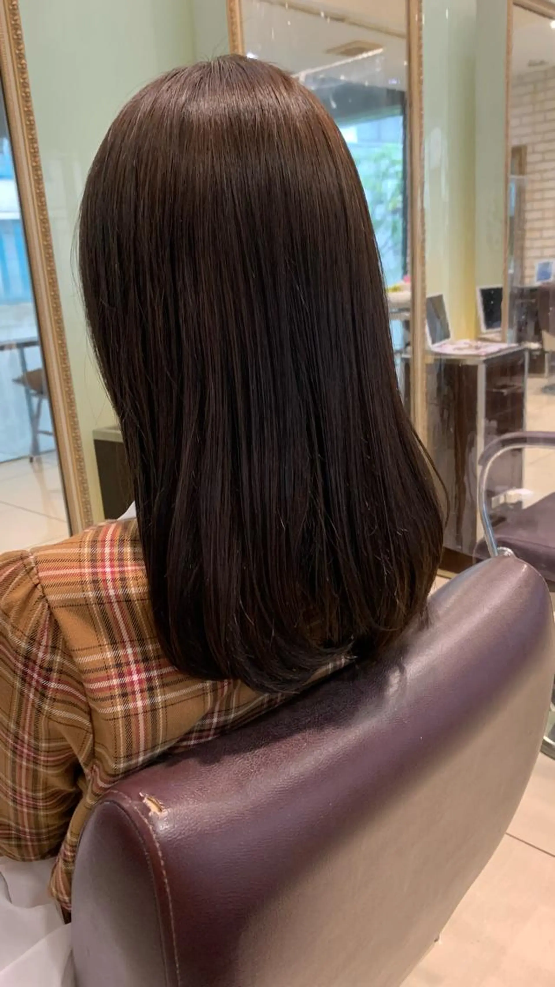 ミディアム タンバルモリパーマ 礒井メンキのヘアスタイル