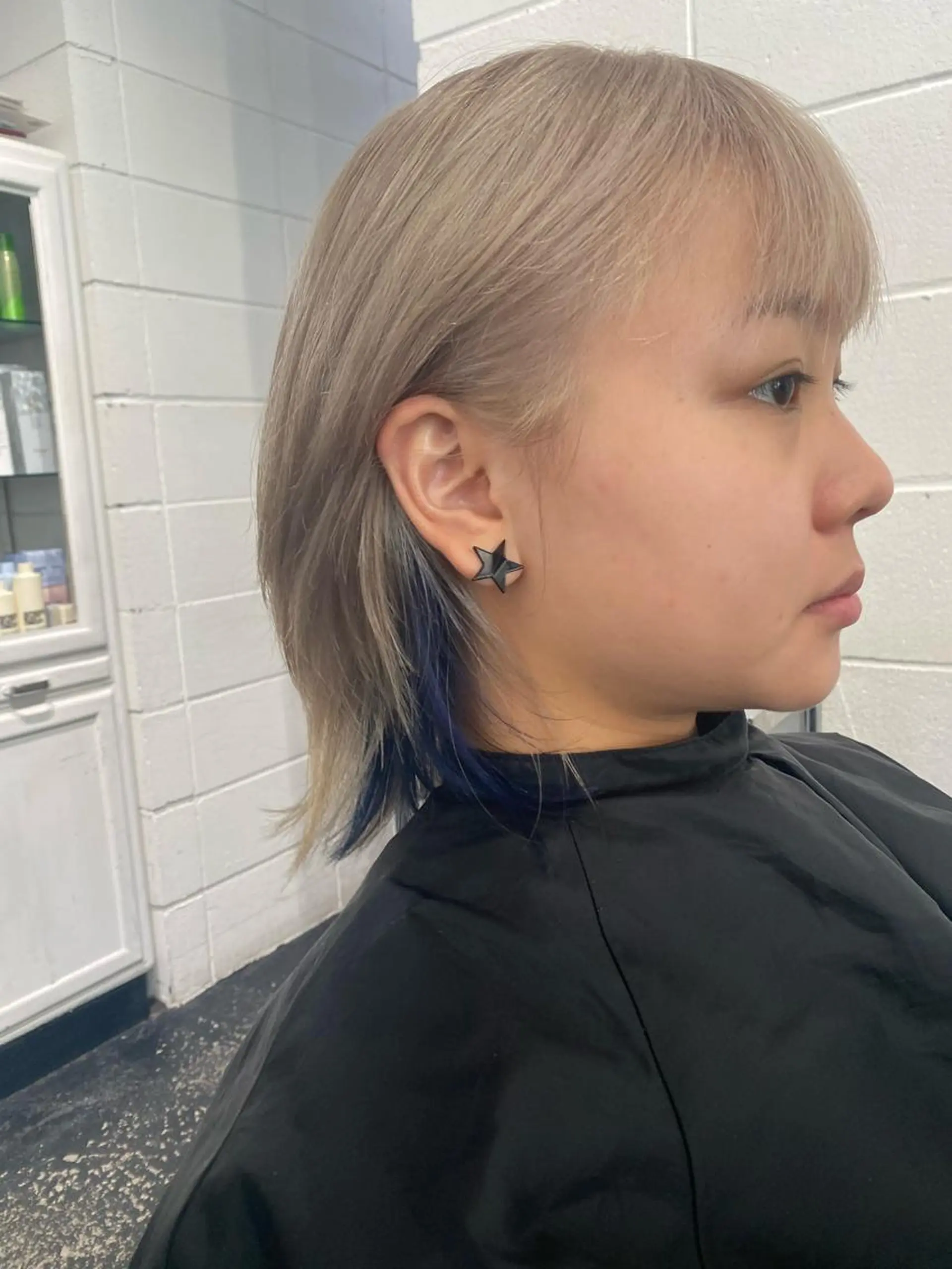 ショート カラー パーマ ヘアアレンジ メンズ nico TOKYO 渋谷所属・ブリーチ　ハイトーン 特化🌈フジタハルキのヘアスタイル