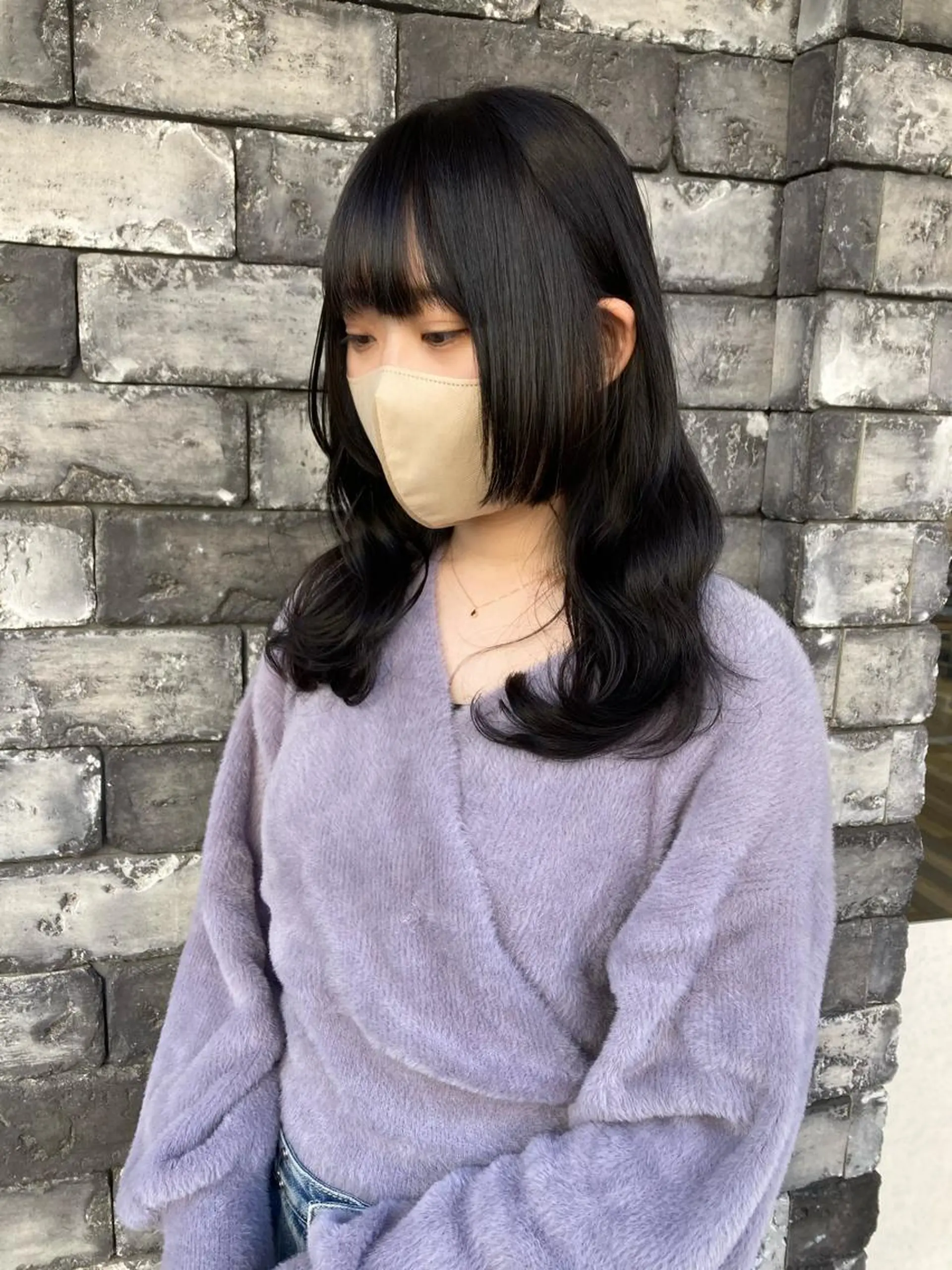 セミロング カラー カット ヘアカラー トリートメント ヘアセット ✂️似合わせの魔術師 石田一樹✂️のヘアスタイル