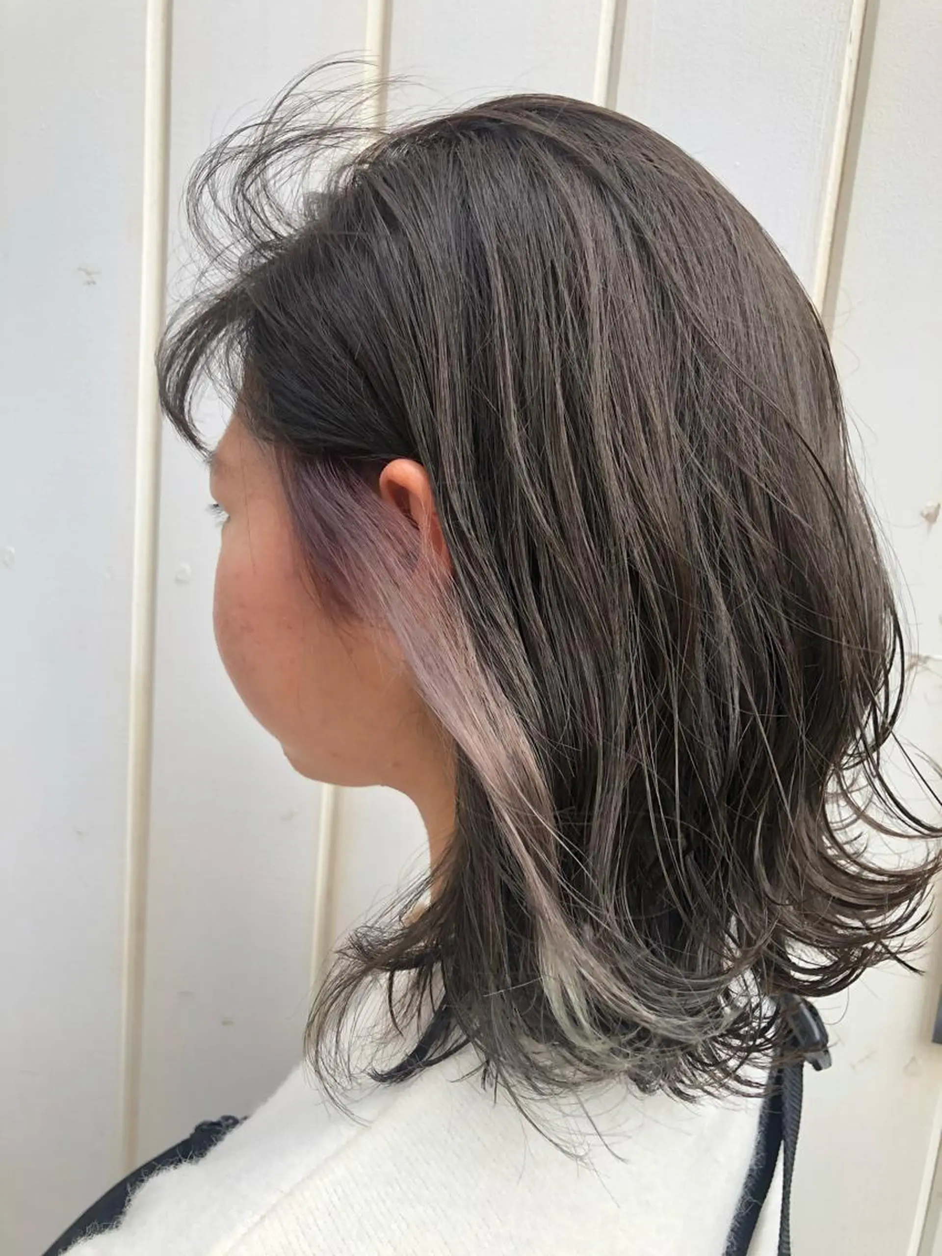 カラー イヤリングカラー 井上 舞のヘアスタイル