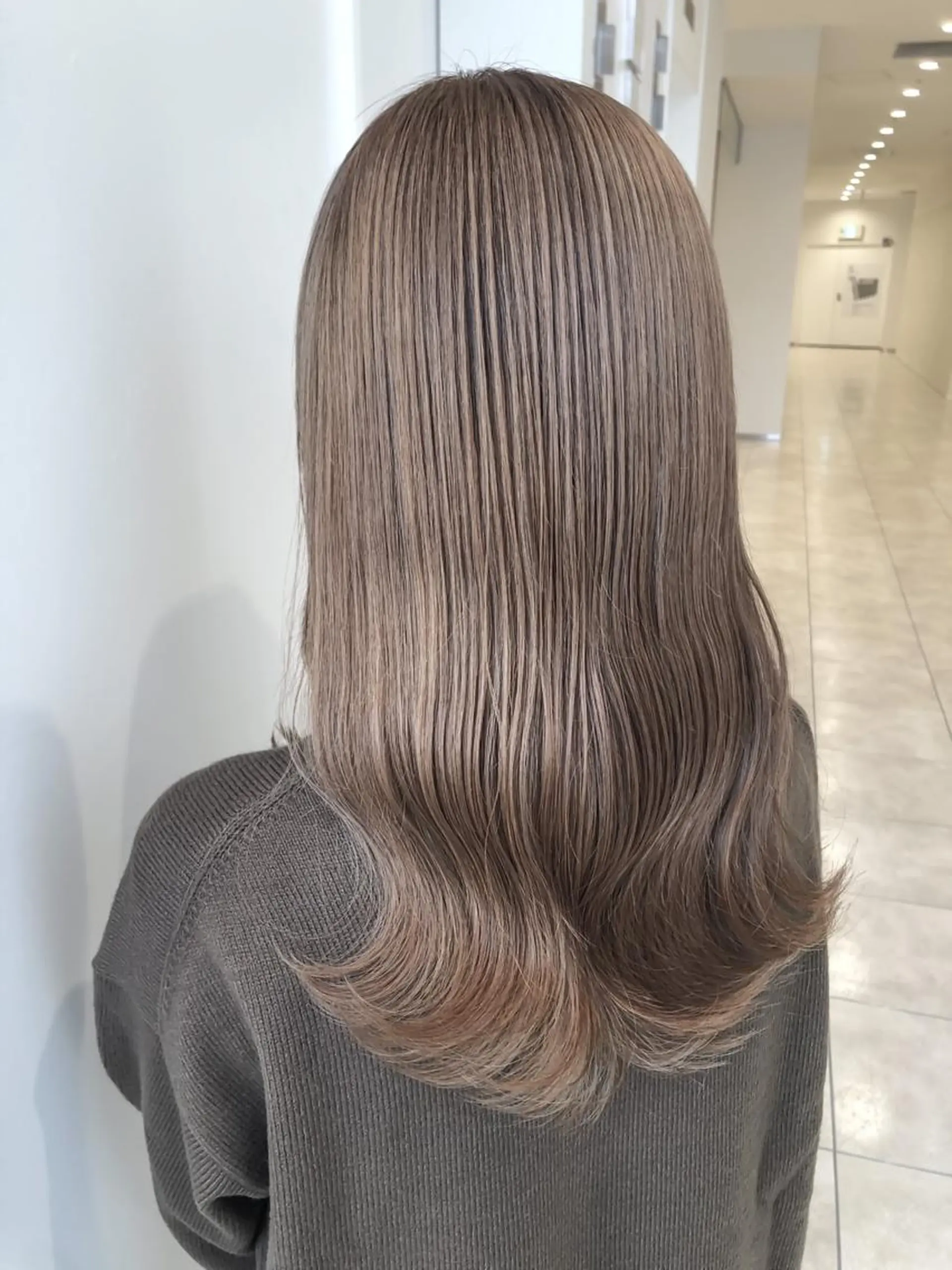 カラー 巻ける縮毛矯正/艶 カラーchika🩵のヘアスタイル