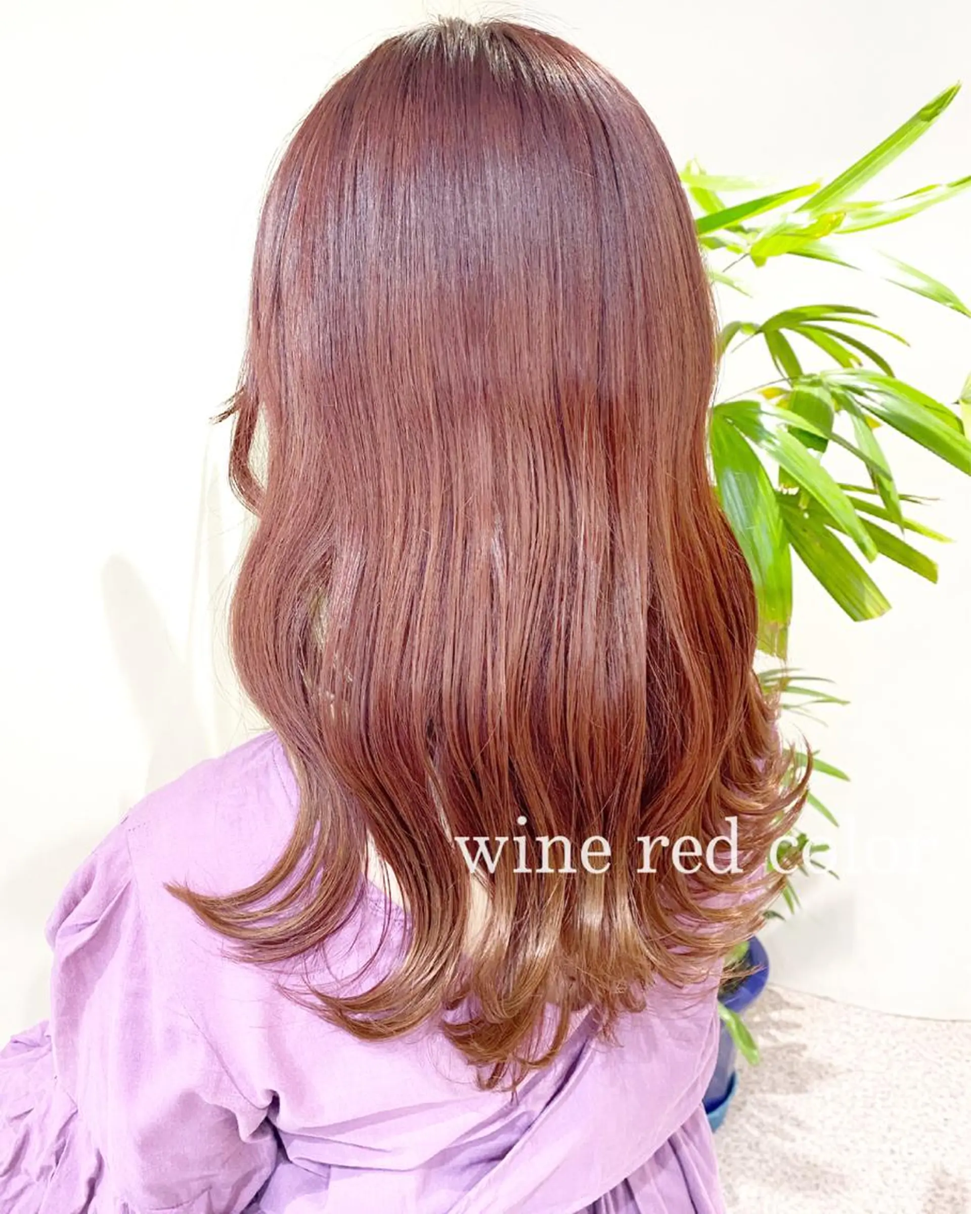 ロング カラー clomus所属・YUKA艶髪 🌸寛ぎ部屋のヘアスタイル