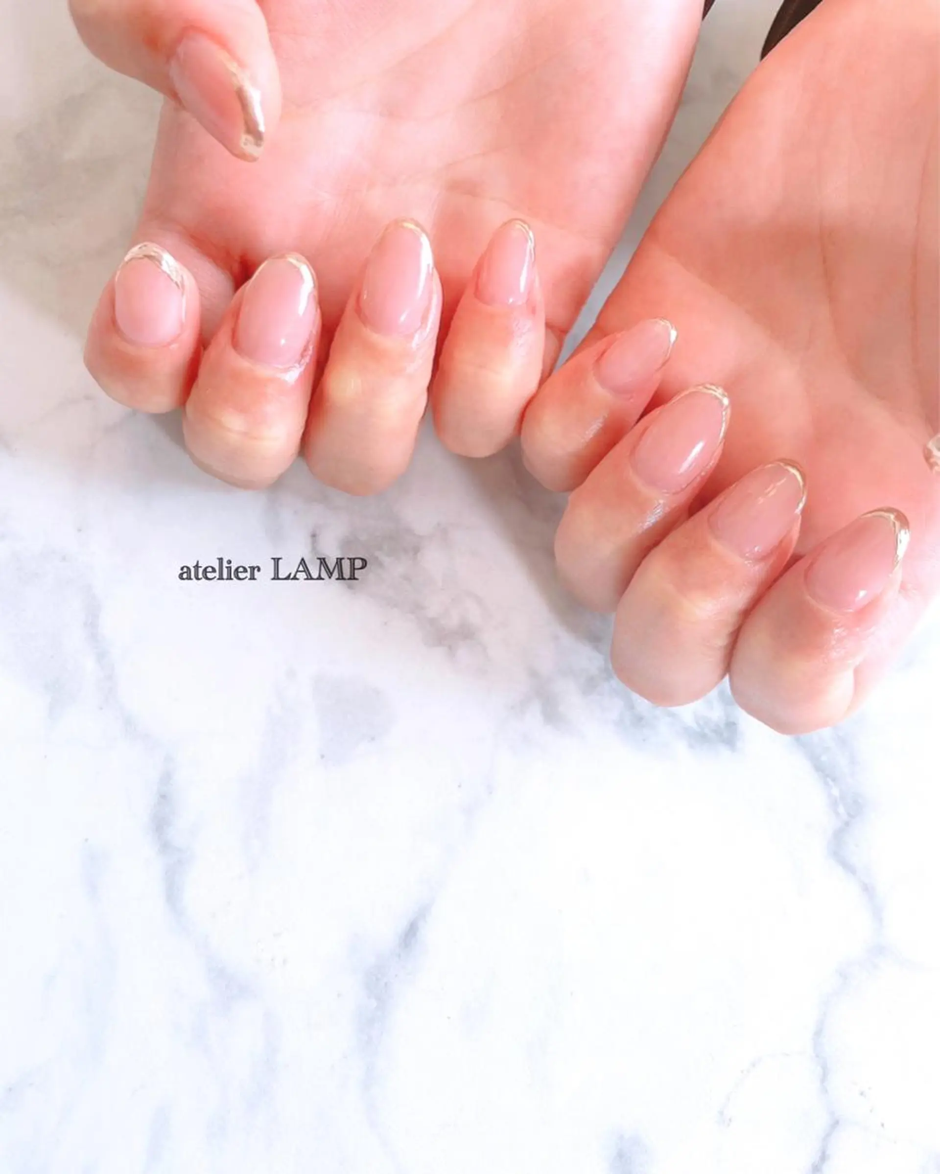 ネイル フレンチネイル ジェルネイル ラメ(グリッター) ミラーネイル ワンカラーネイル NANA no artのネイルデザイン