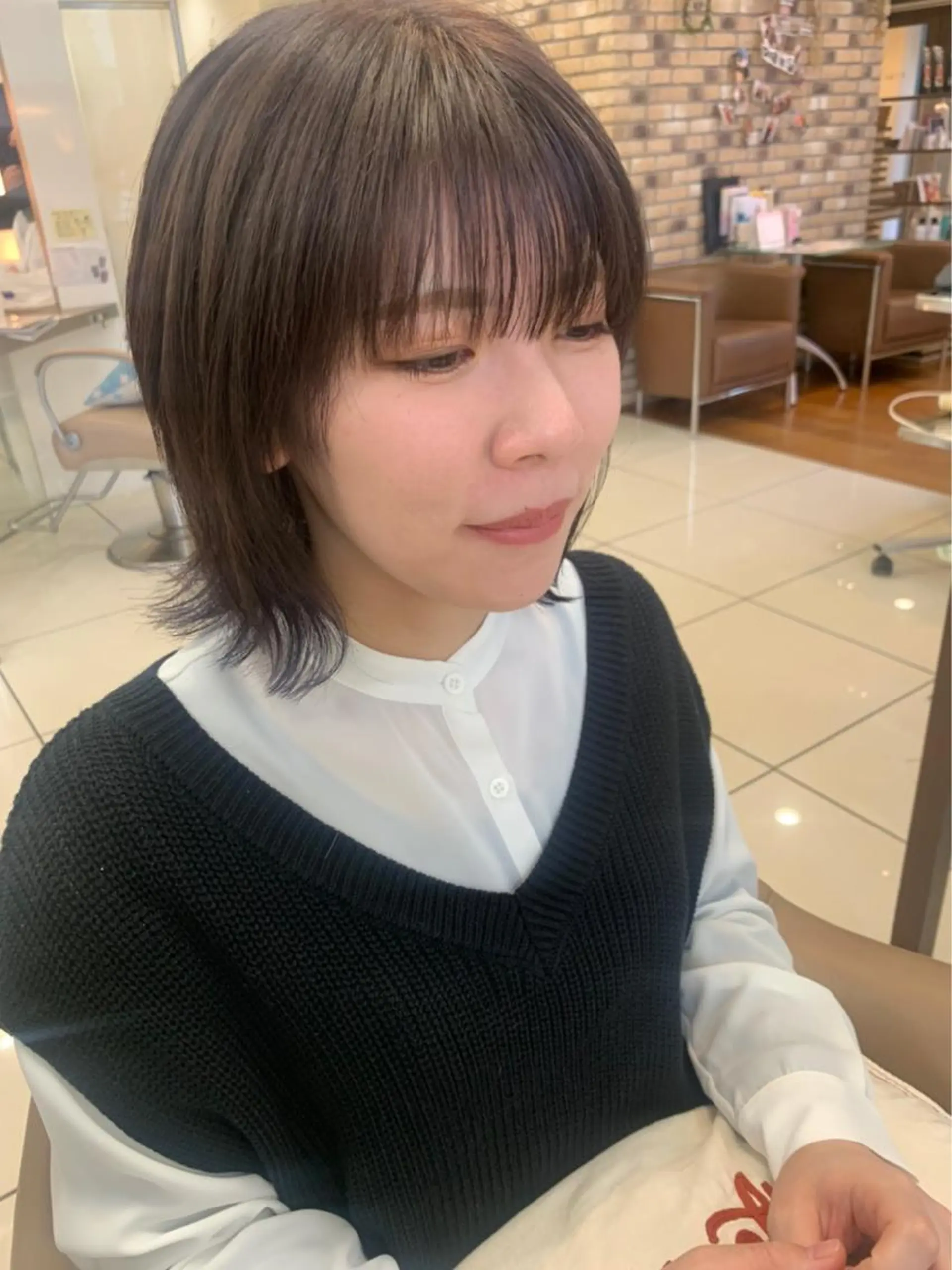 ミディアム カラー ママ美容師まつげ 🤍まき🤍のマツエク・マツパデザイン