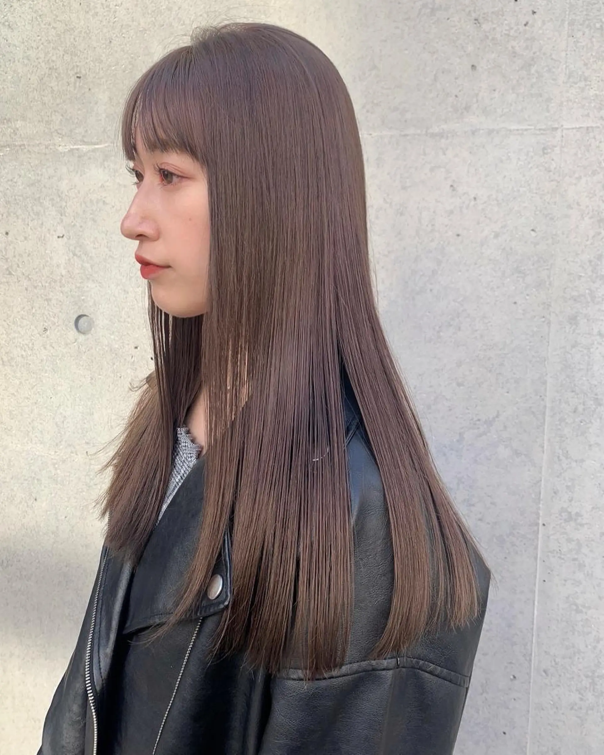 ロング カラー ヘアカラー トリートメント まろやか透明感カラー ♡MANAのヘアスタイル