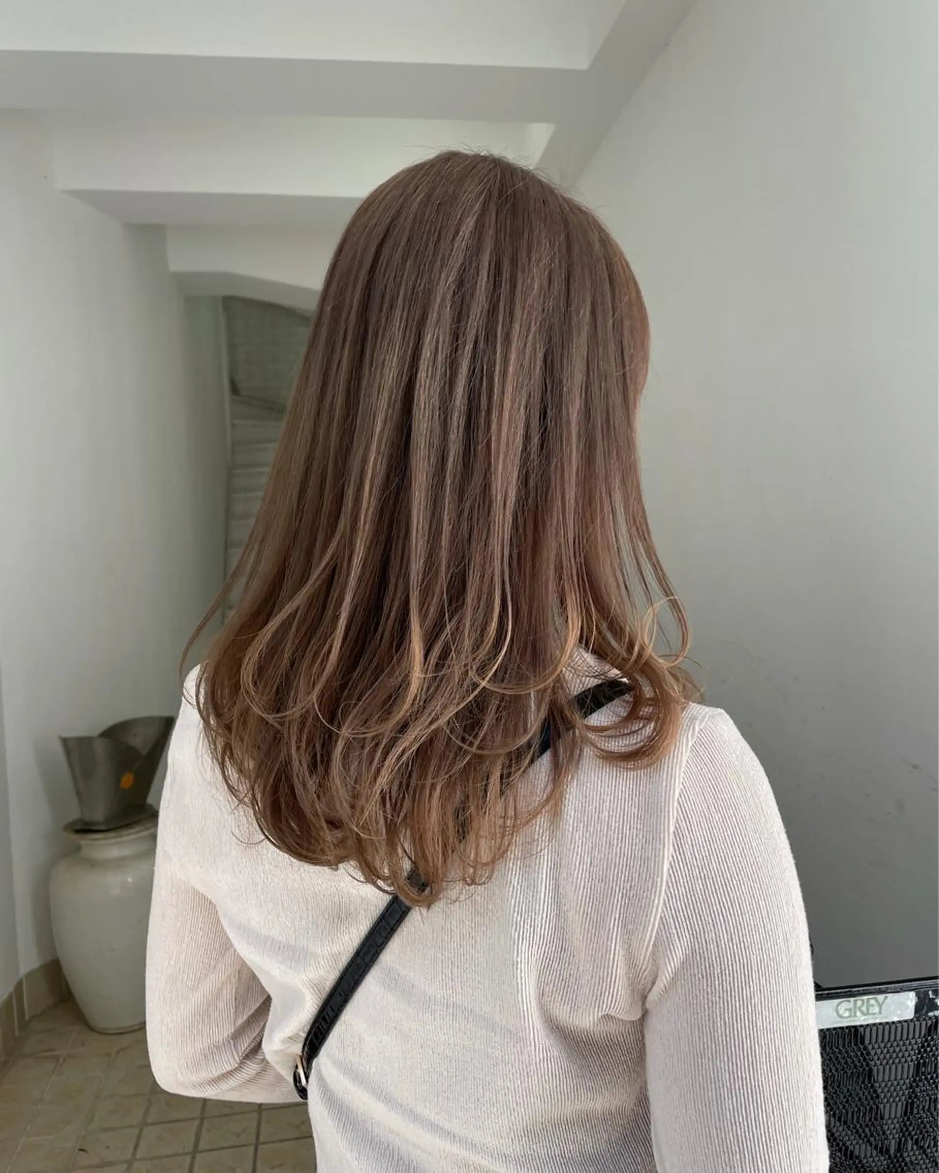 セミロング カラー ヘアカラー トリートメント Tao所属・藤川 大智のヘアスタイル