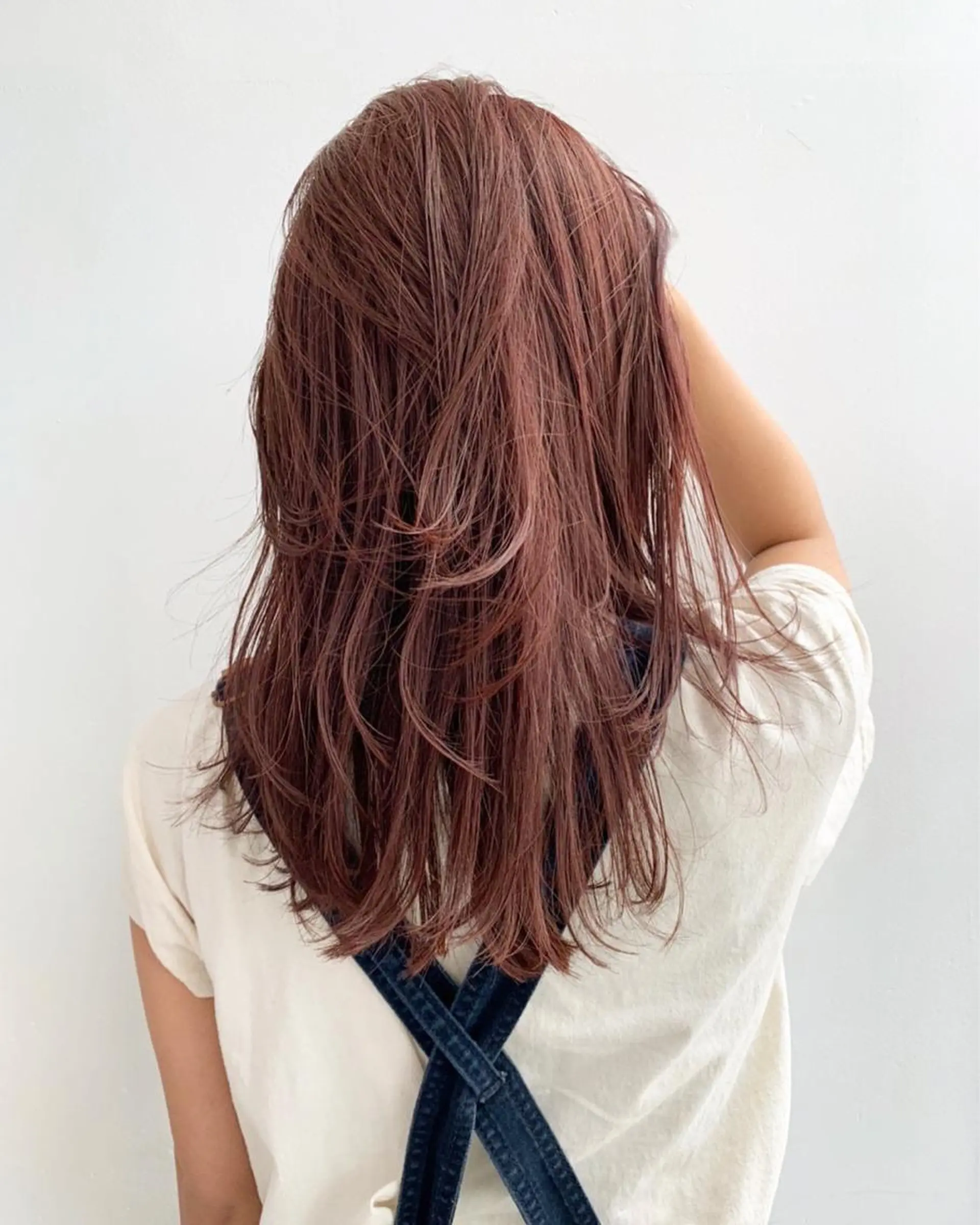 セミロング ヘアカラー 透明感カラー/レイ ヤー/Nana🌈のヘアスタイル