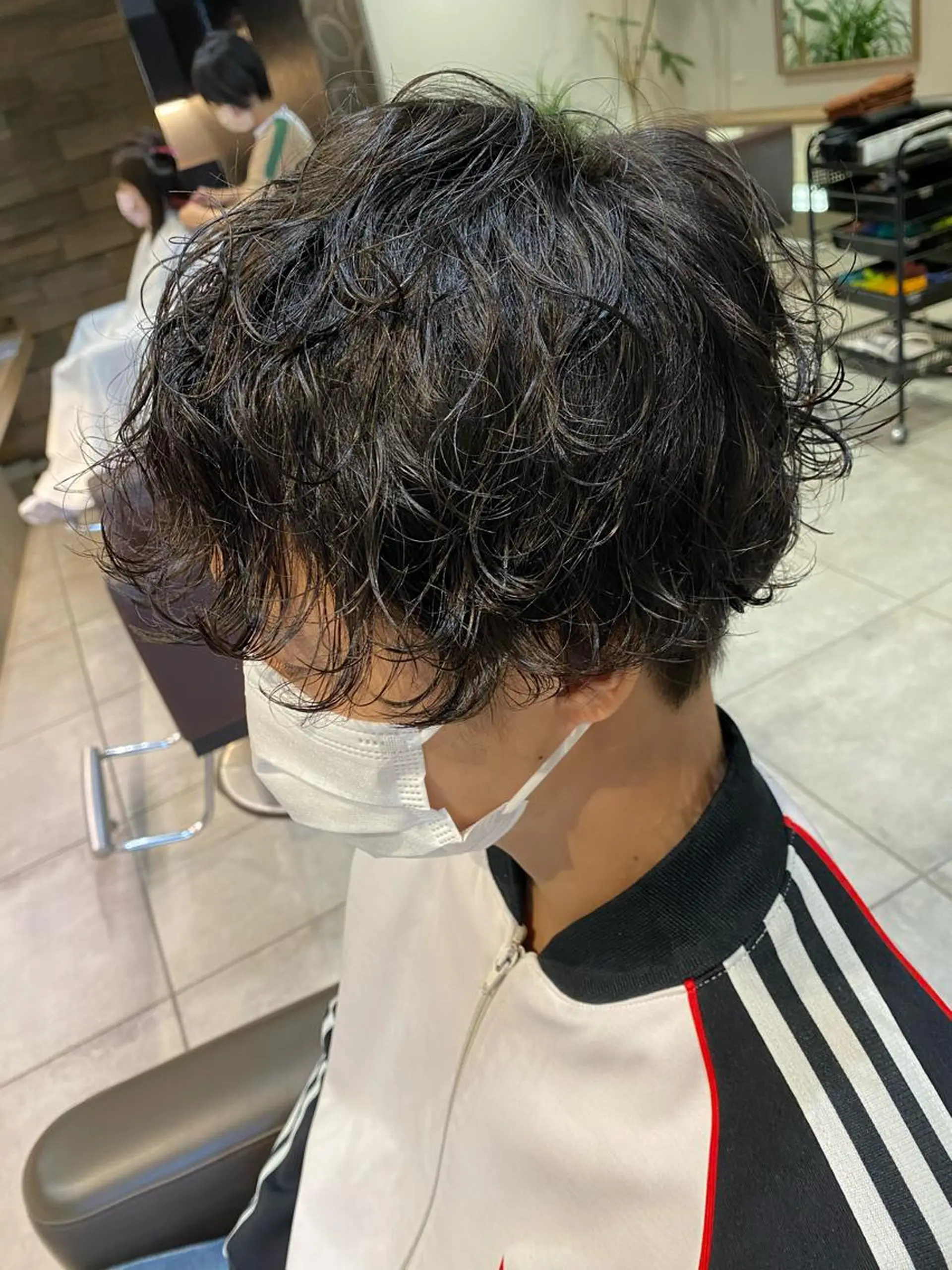 ミディアム ミディアムパーマ 川越 輝梨奈のヘアスタイル