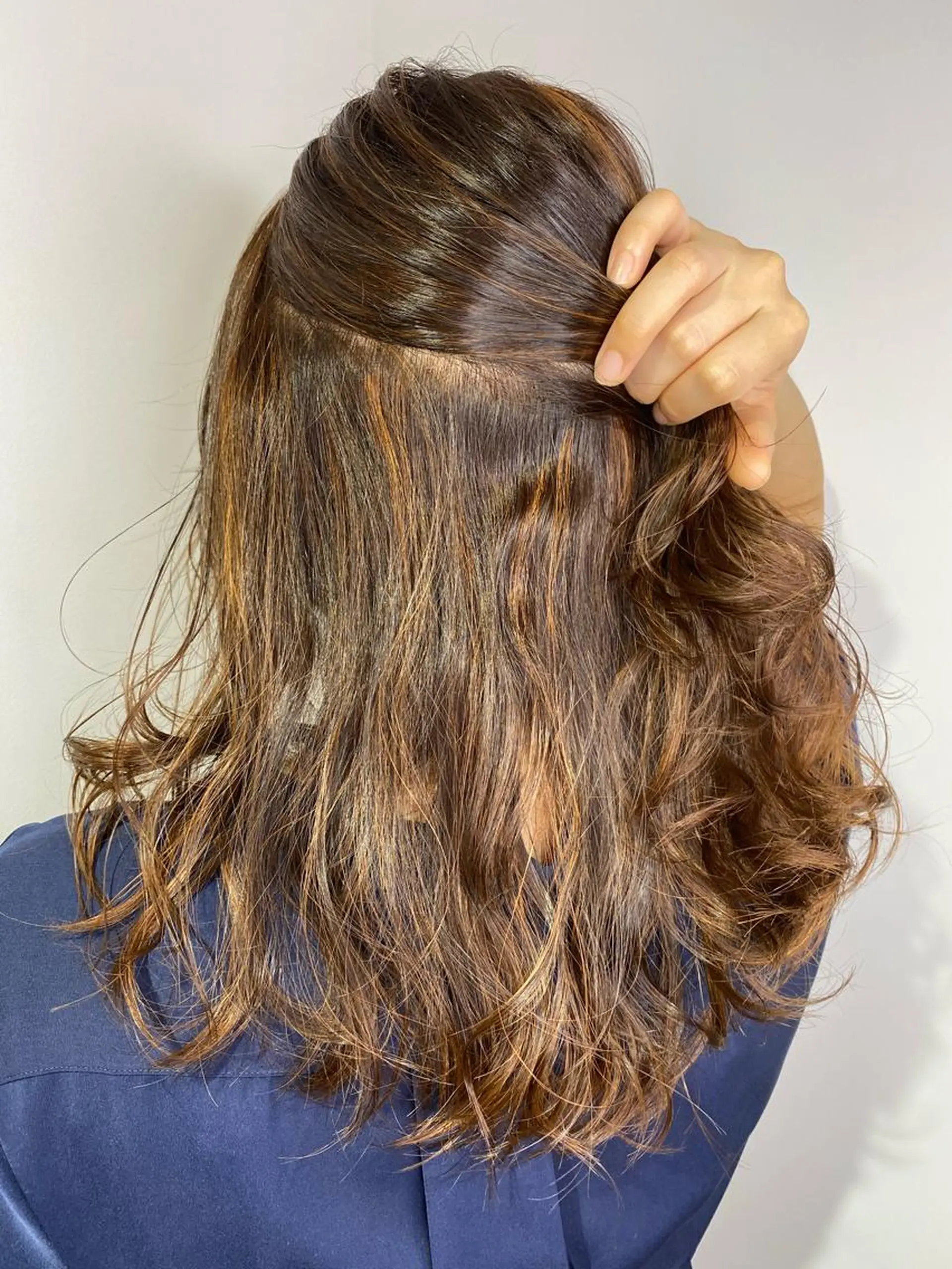 セミロング カラー ハイライトカラー ハイライト Geniee Horie🍙RINのその他イメージ