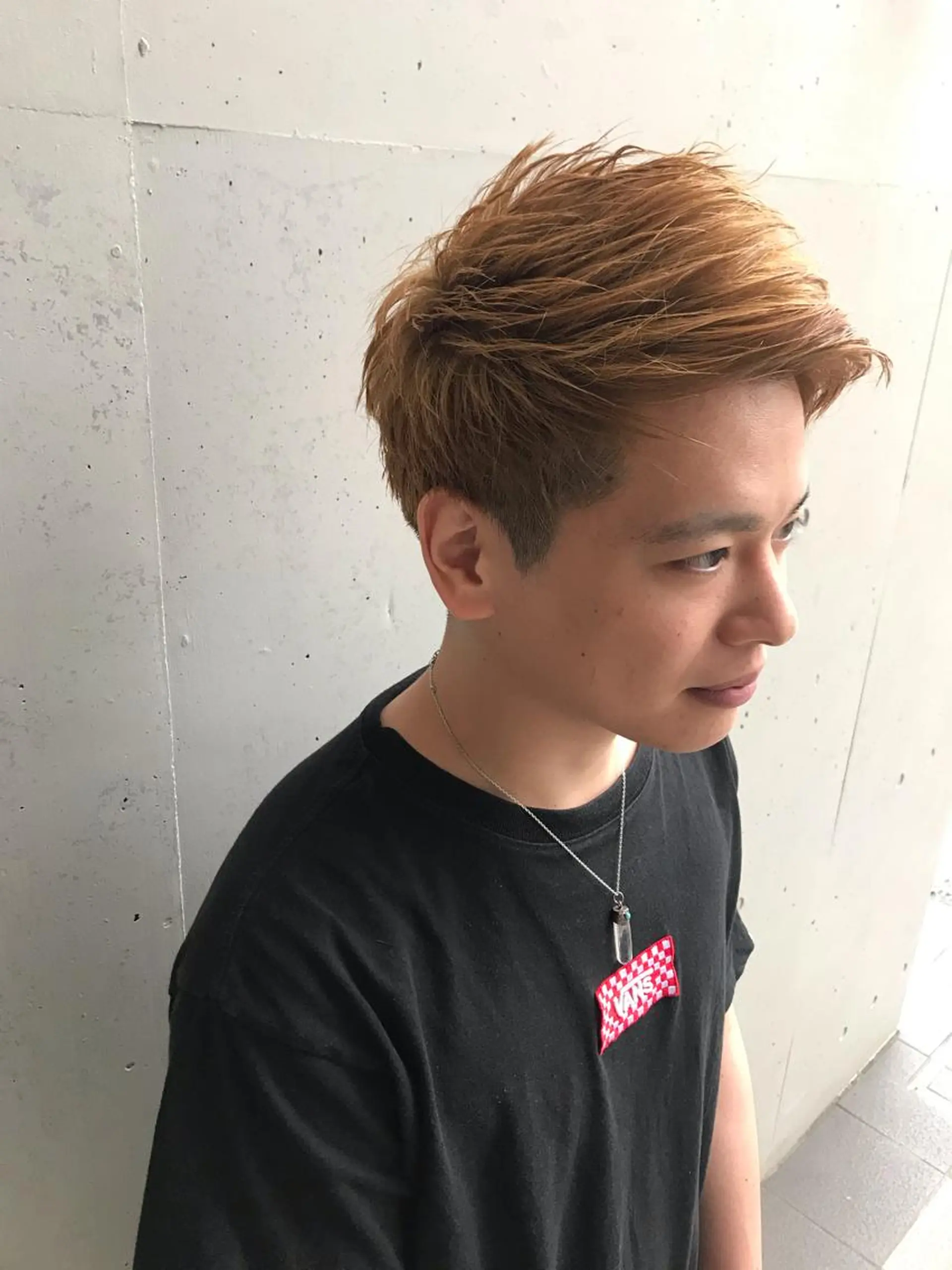 カラー メンズ 一ノ瀬 蘭のヘアスタイル