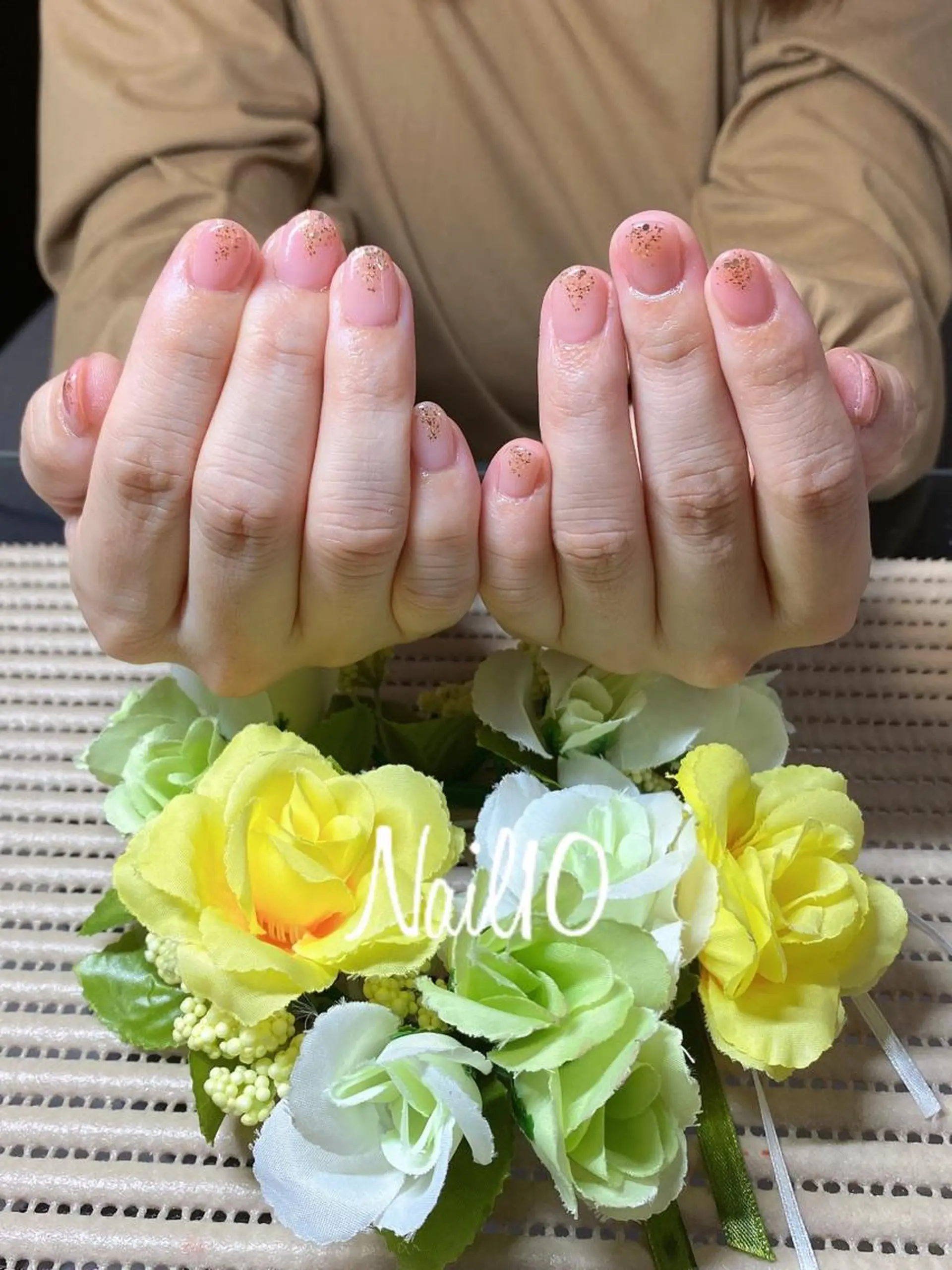 ネイル ラメ(グリッター) ラメグラデーション Nail10 Kakoのネイルデザイン