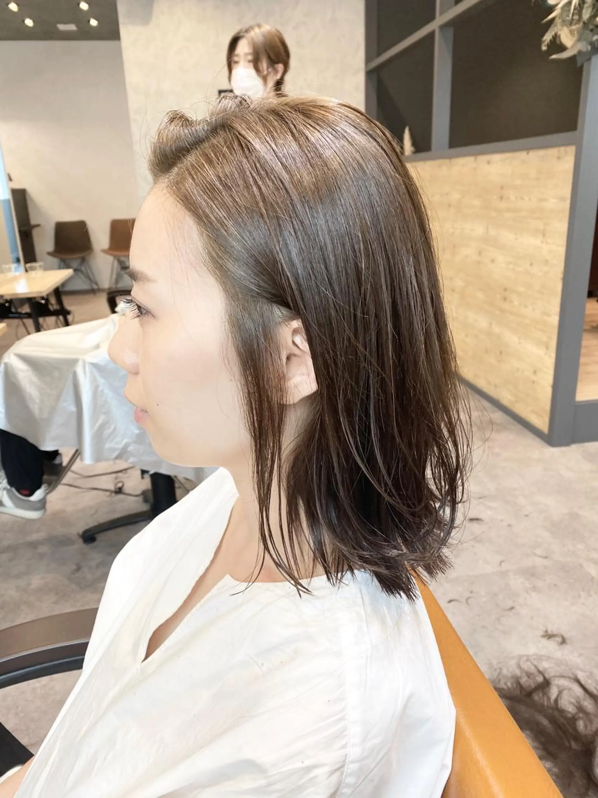 ミディアム Strawberry所属・原田 志保のヘアスタイル