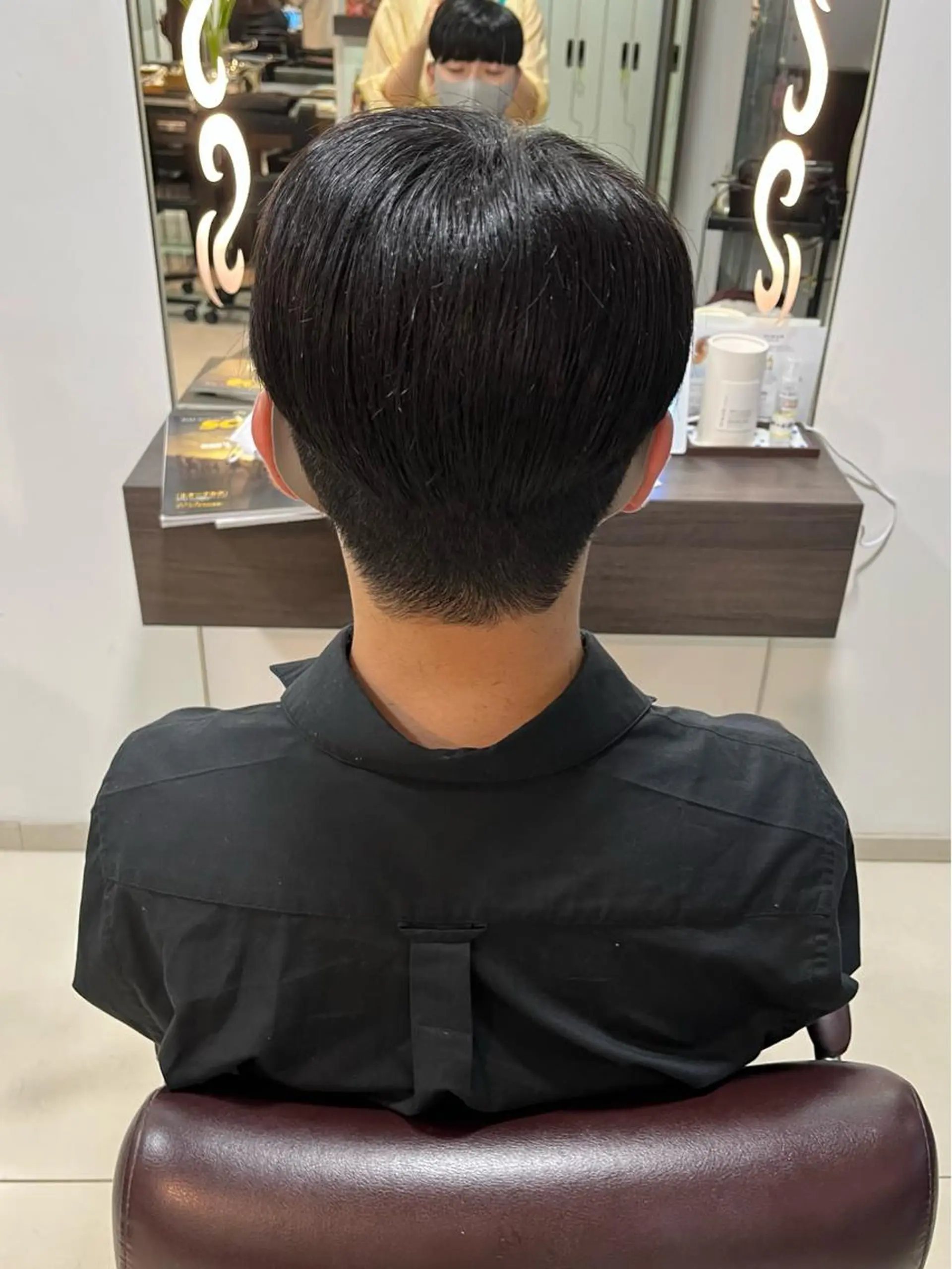 メンズ マッシュ ぷつっとボブ/ちゅる ピンク/mika☆のヘアスタイル