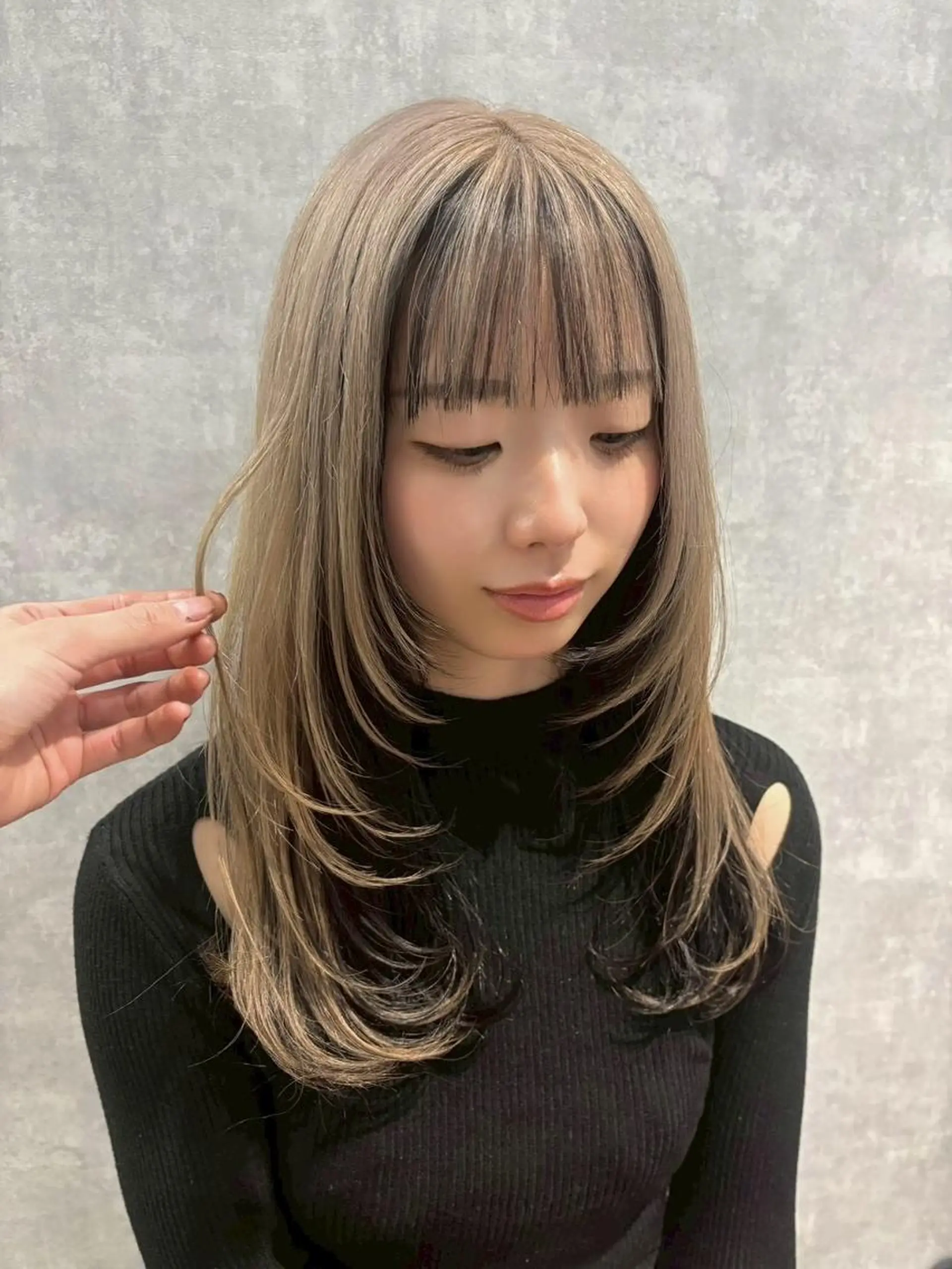 カラー ロング 🌜 Lulu 🌛 公式/大通のヘアスタイル