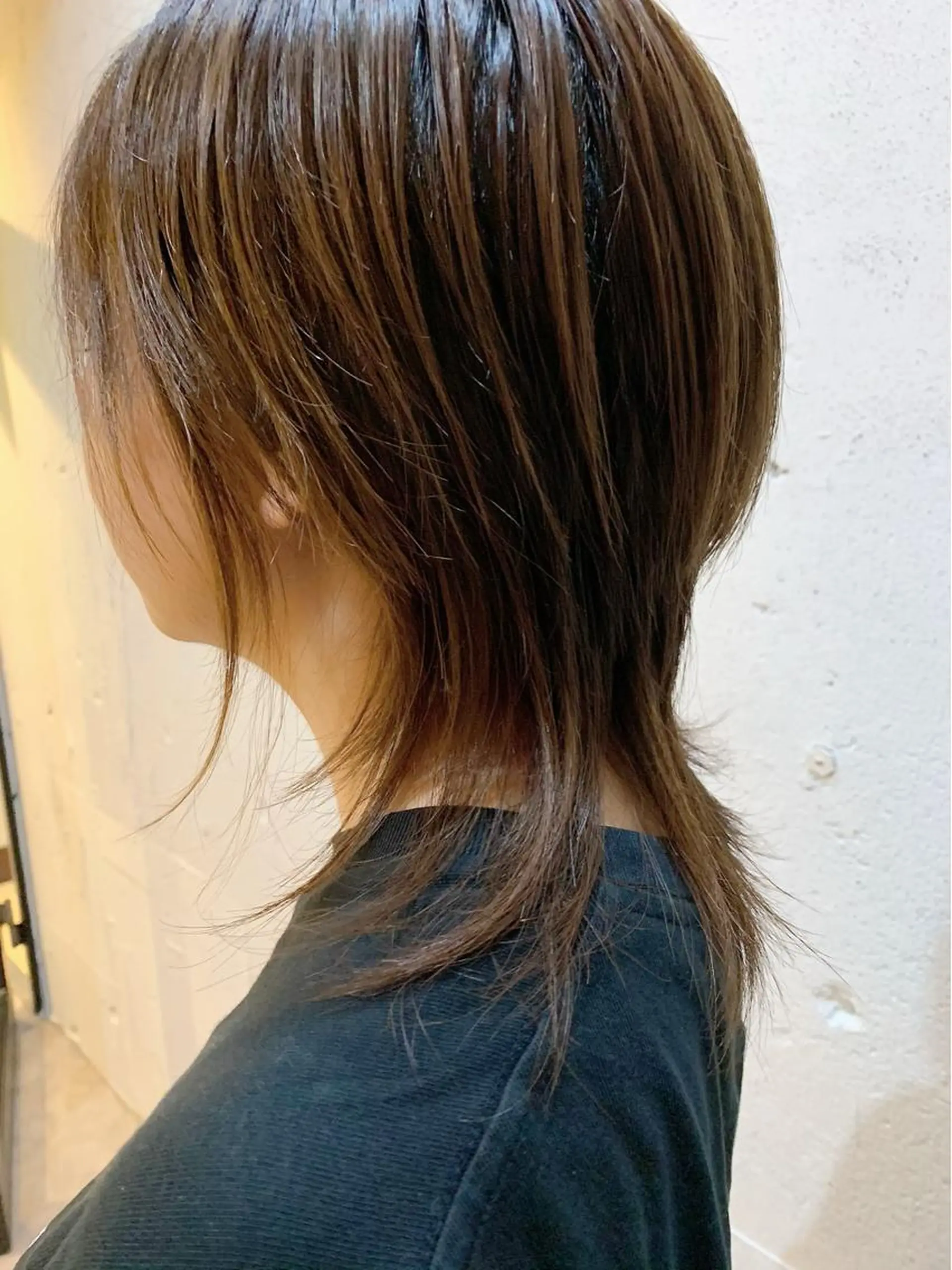 ミディアム カラー ウルフカット 💛丁寧さNo.🥇 🧸片山智裕💛のヘアスタイル