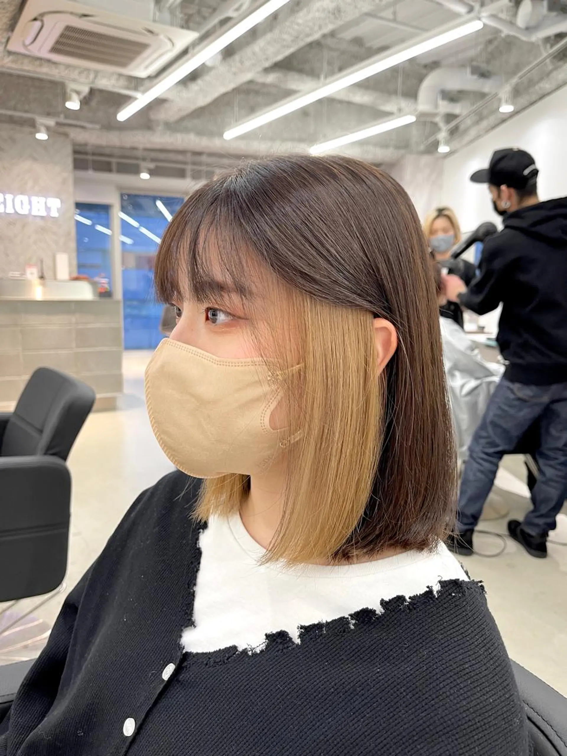 ミディアム カット ヘアカラー トリートメント himeka🪽 アレンジ/ブリーチのヘアスタイル