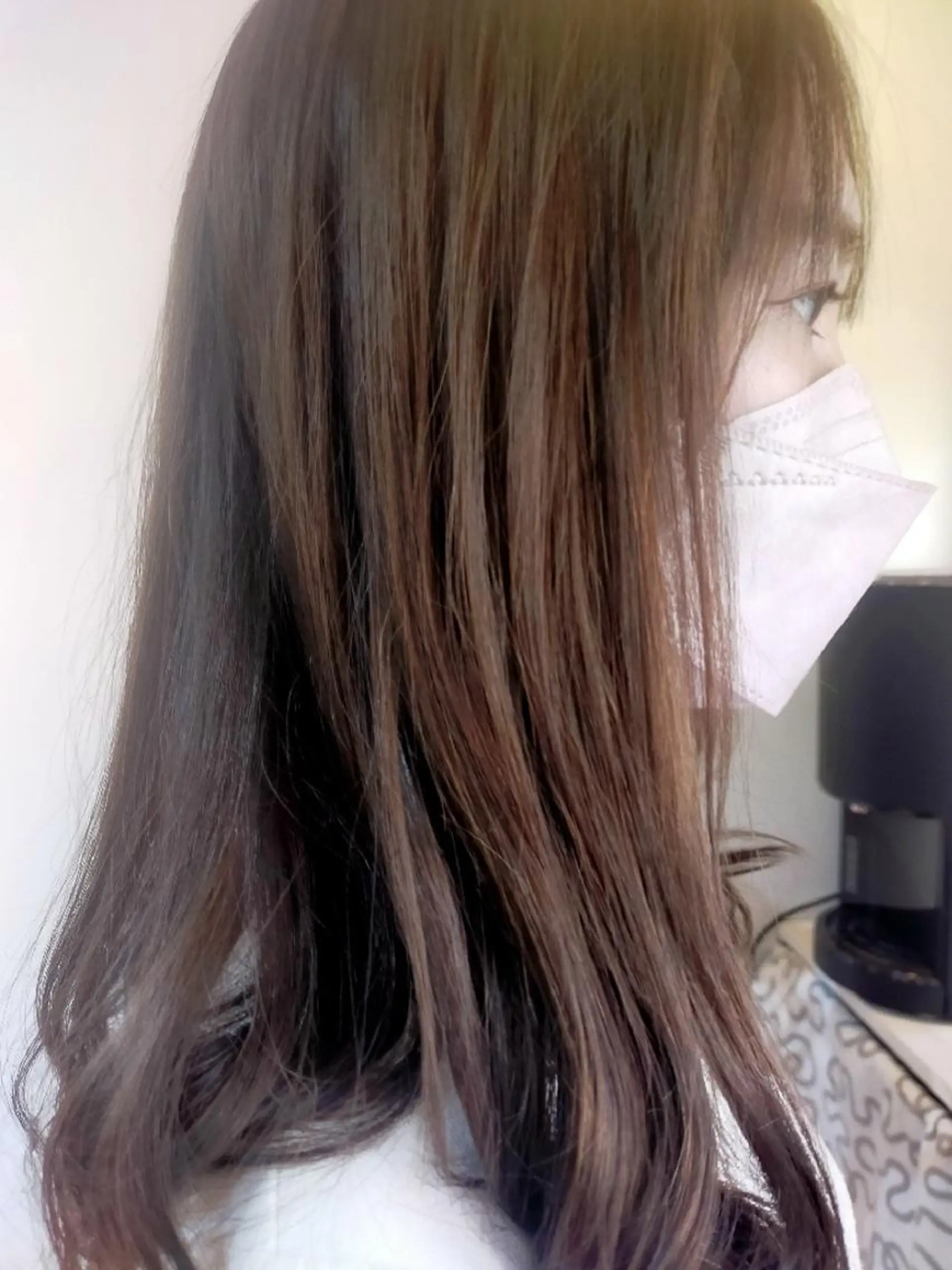 セミロング カラー アッシュ アッシュグレー Culumi所属・Culumi クルミ 松井照雄/梅田茶屋町のヘアスタイル