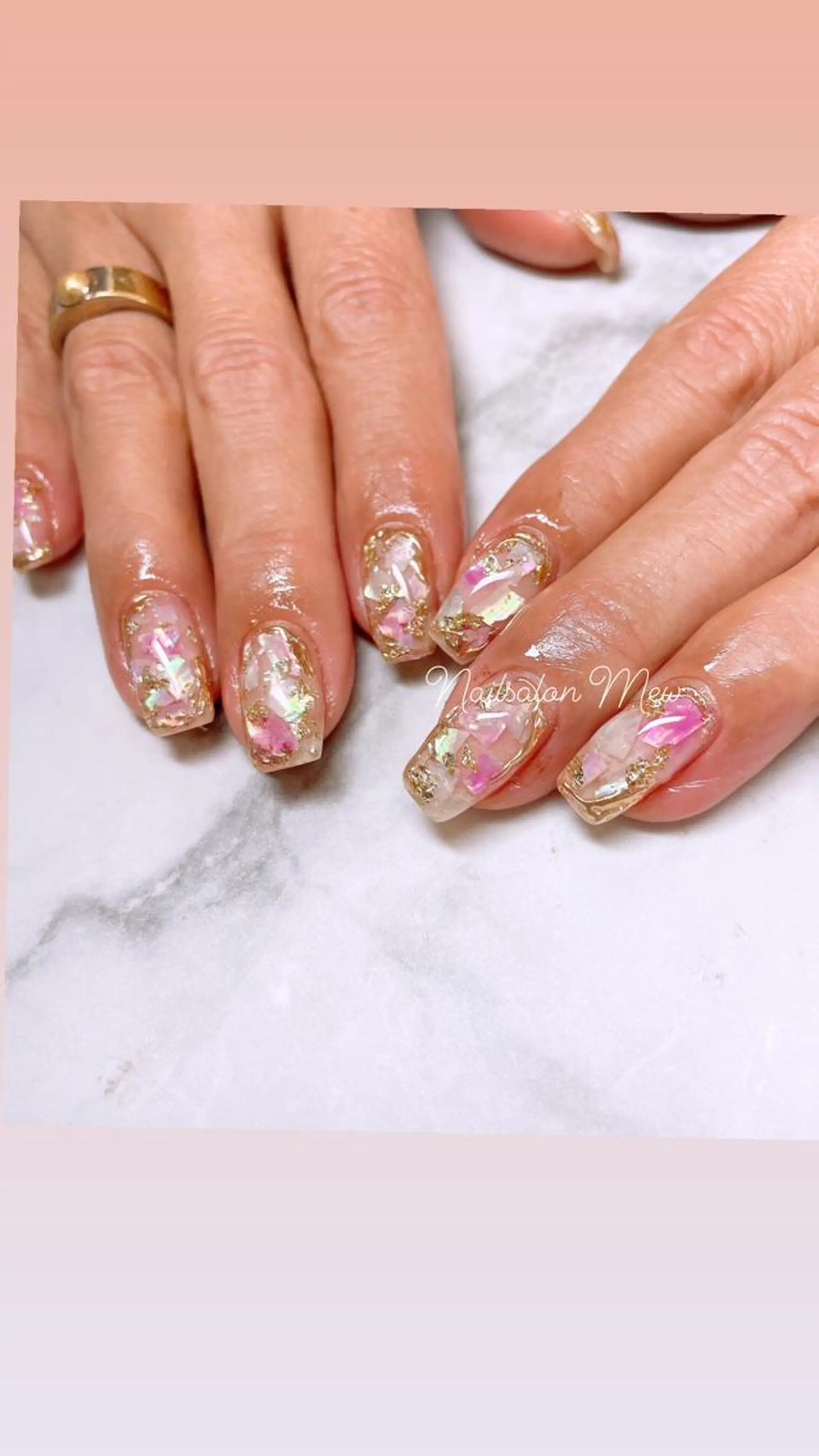 ネイル ハンドネイル Nailsalon Mew所属・Nailsalon Mew❤︎のネイルデザイン