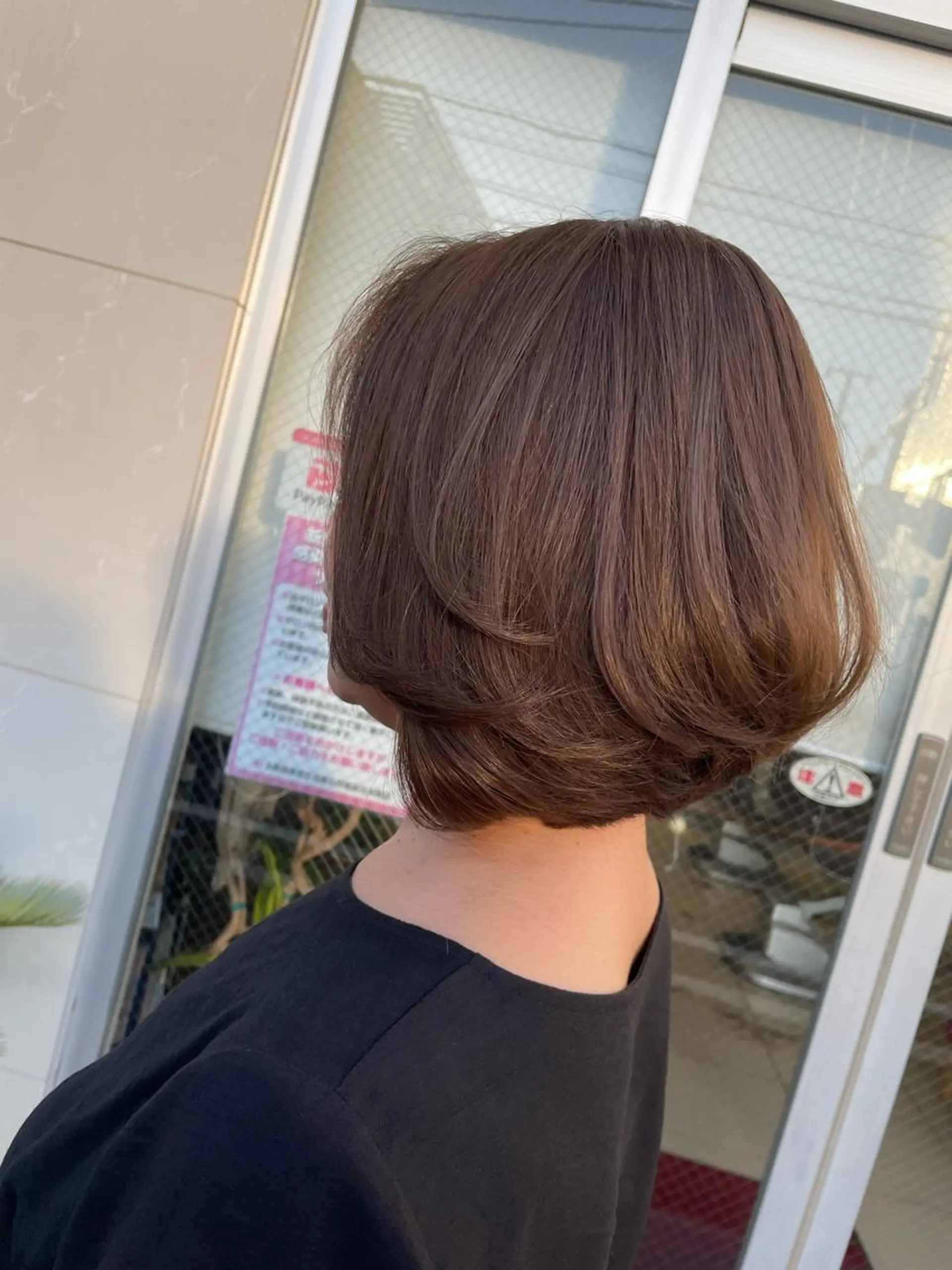 ミディアム カラー ベージュカラー カット ヘアカラー 髪質改善サロン✨ 三浦　葵のヘアスタイル