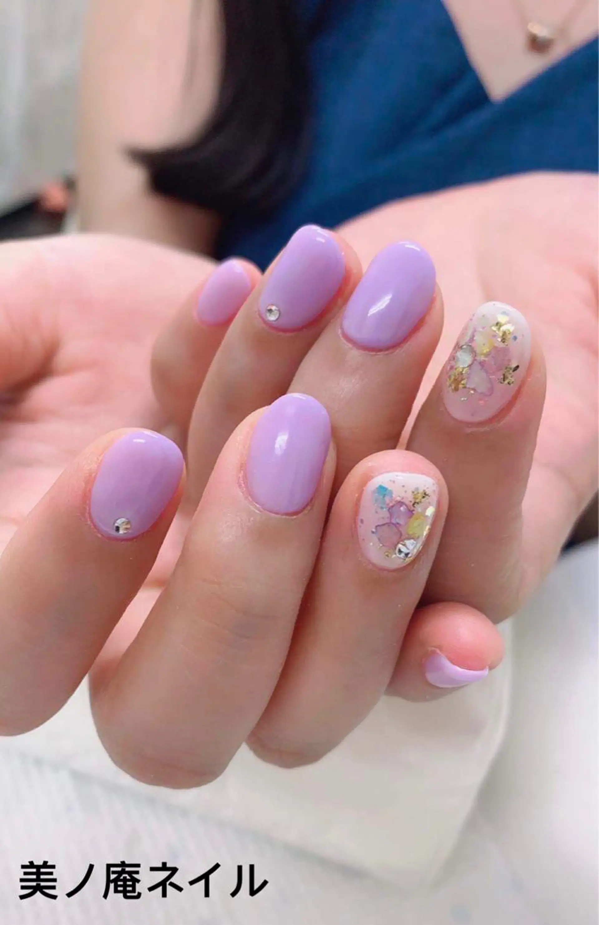 ネイル ハンドネイル ハンドケア 美ノ庵ネイルサロン メトロポリタン前店のネイルデザイン