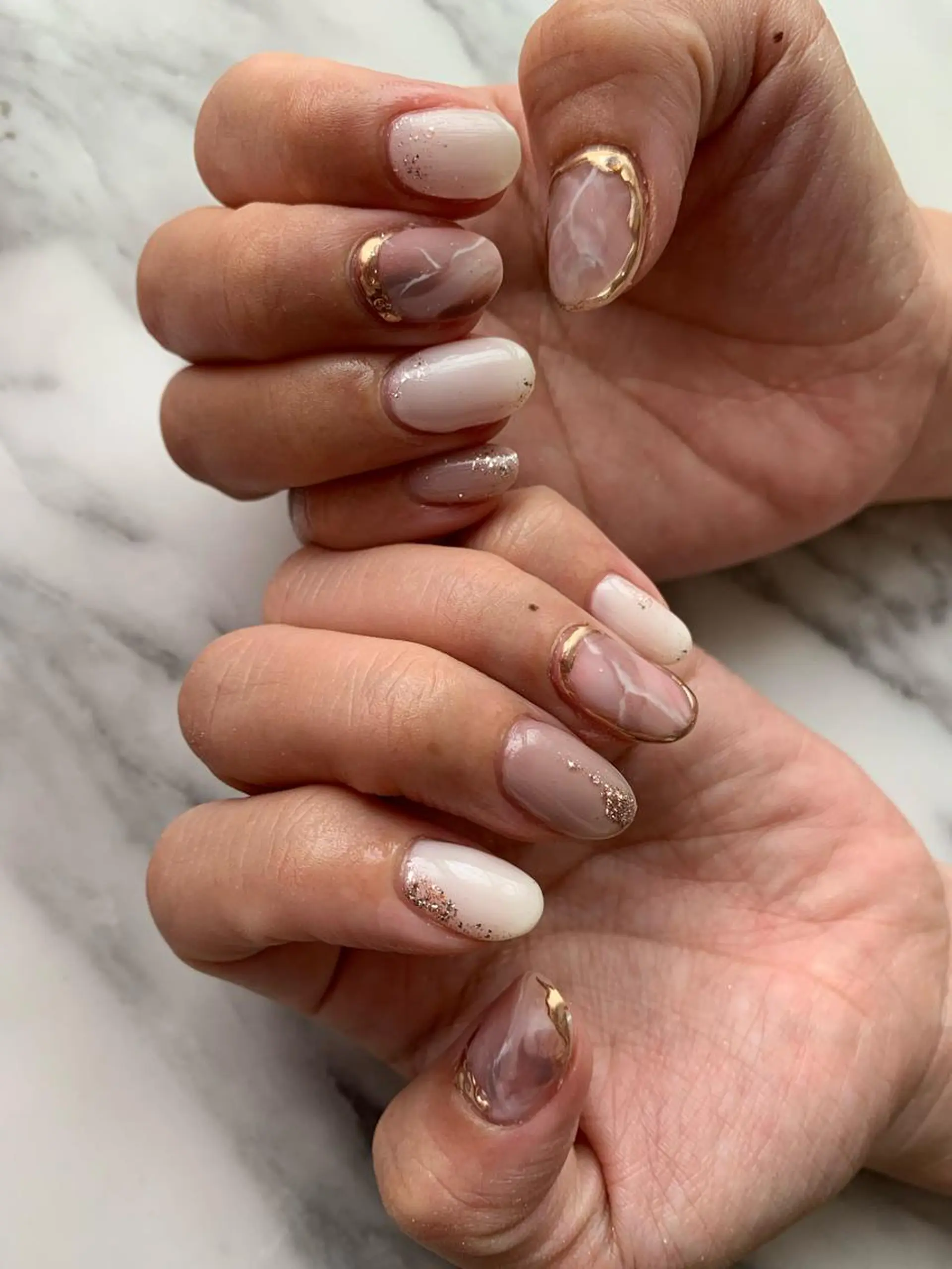 ネイル ニュアンスネイル Nail &Beauty Salon ☆Kirari☆所属・ビューティサロン ☆Kirari☆のネイルデザイン