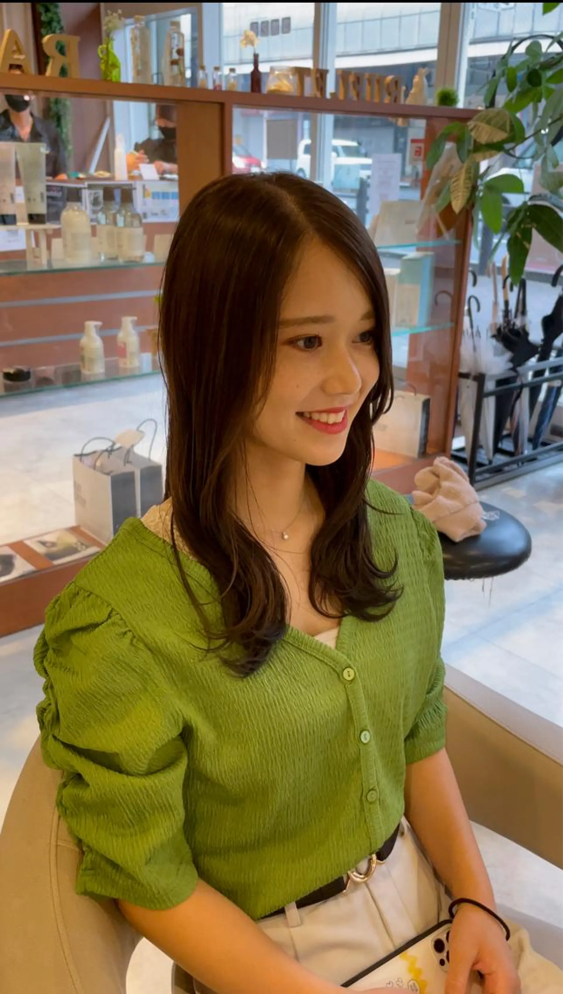 カラー カット パーマ 本田 卓也のヘアスタイル