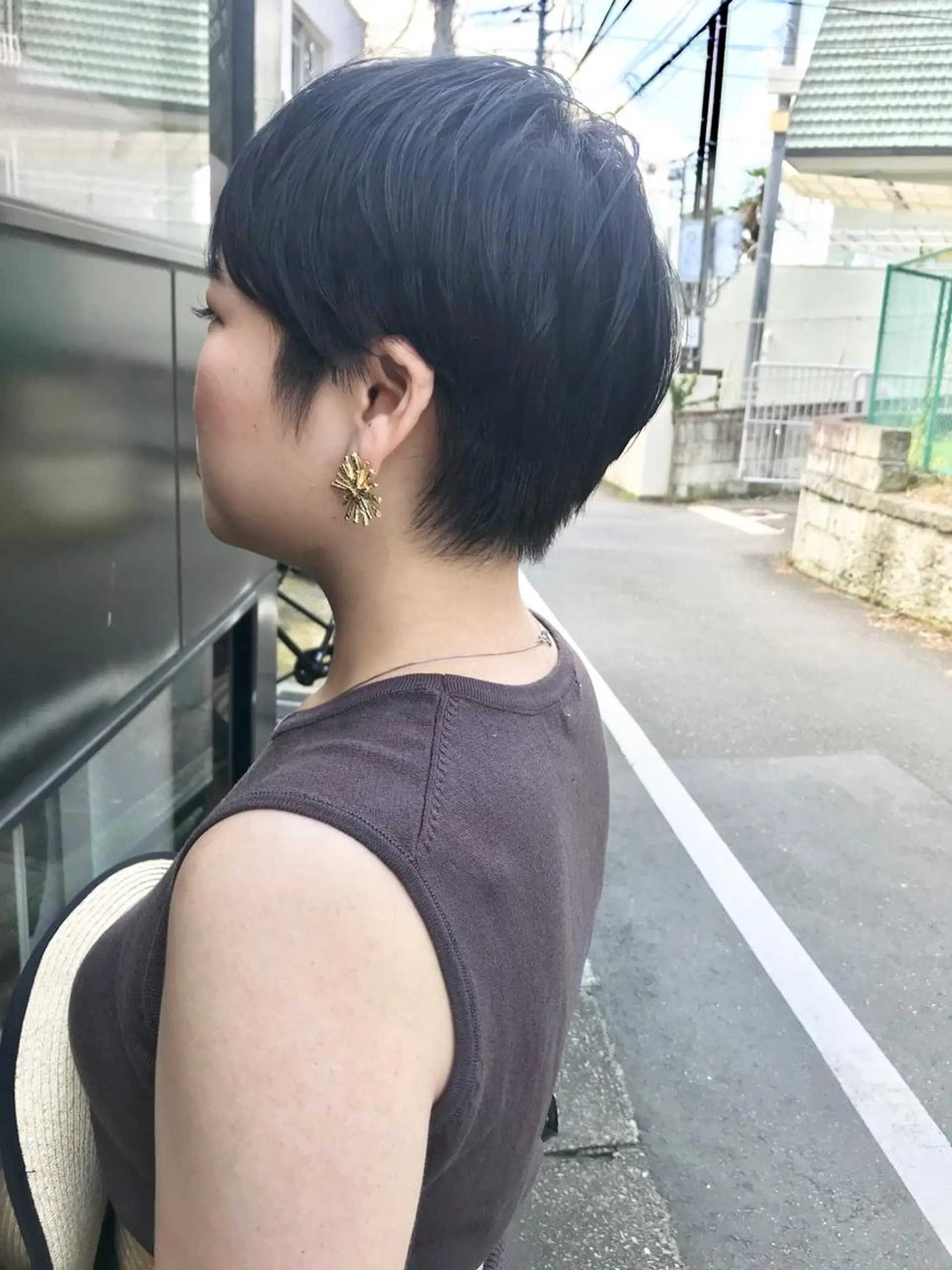 ショート シンプル+αな デザインを 松崎陸のヘアスタイル