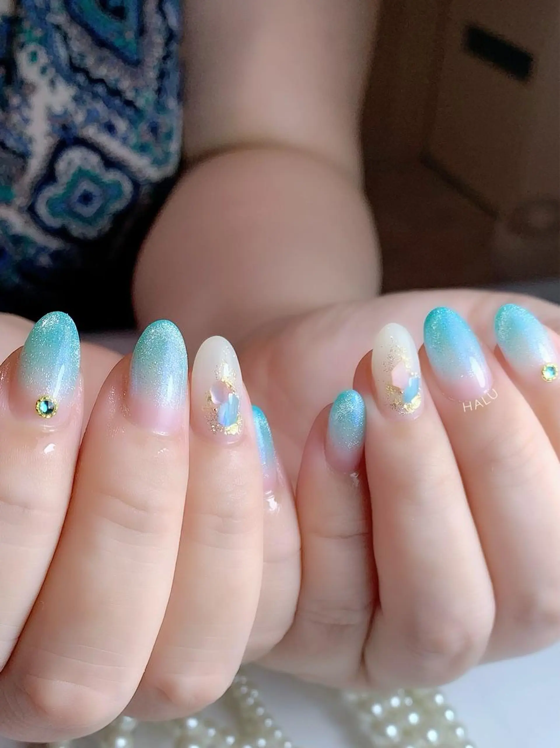 ネイル マグネットネイル HALU ハルのネイルデザイン
