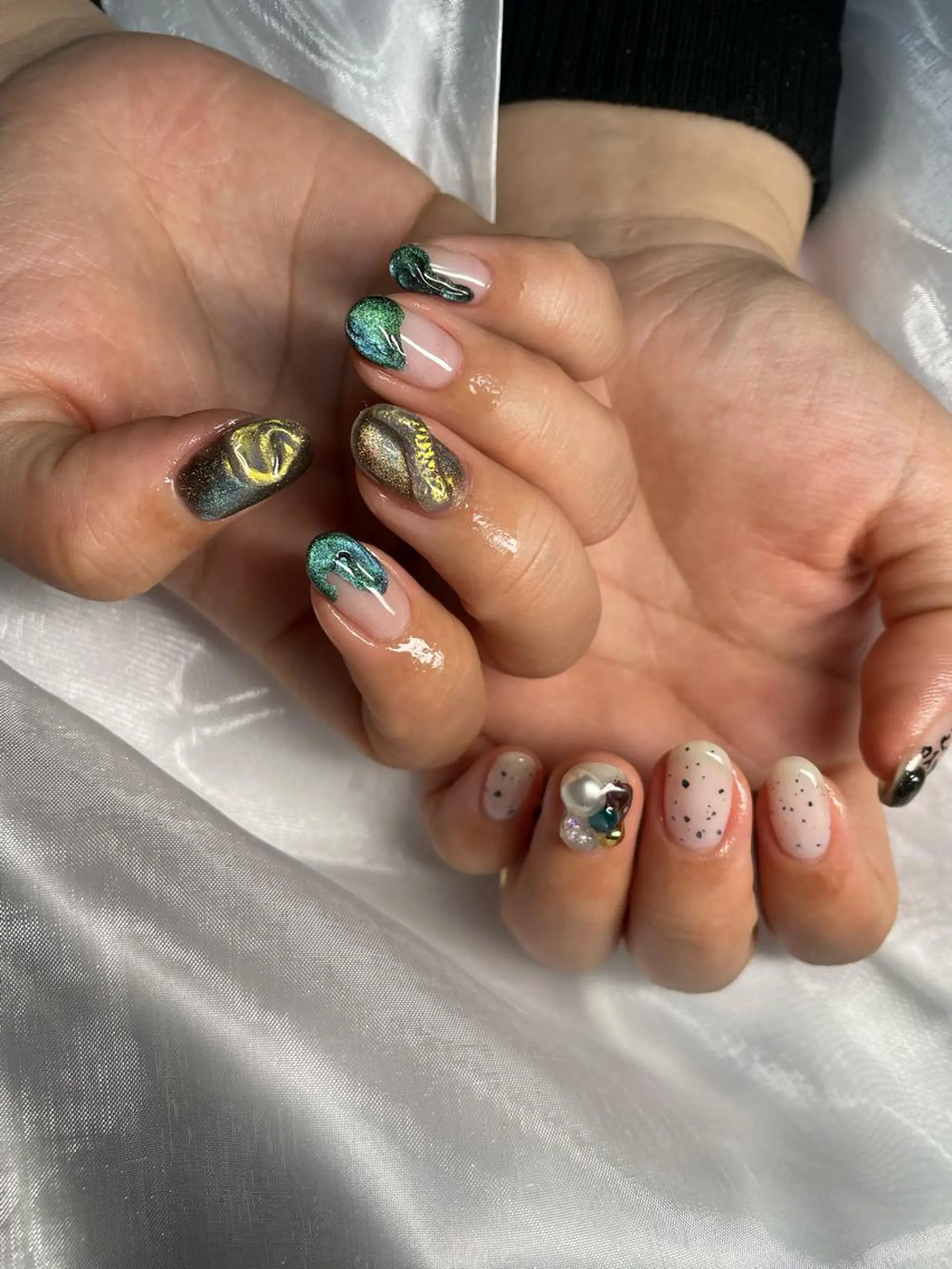 ショート ネイル 下妻市ﾈｲﾙｻﾛﾝ M_styleのネイルデザイン