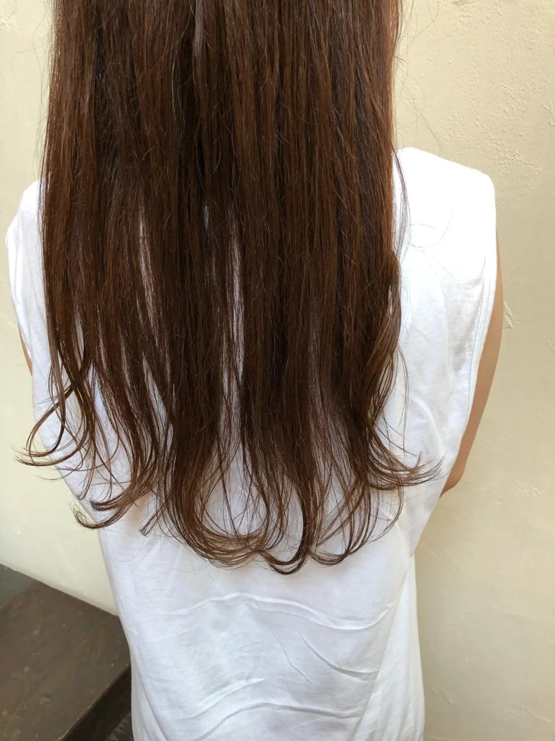 ロング カラー ブラウンカラー オレンジ オレンジブラウン luve heart's And Be  minamisemba所属・脇坂 佳世の眉毛・アイブロウイメージ