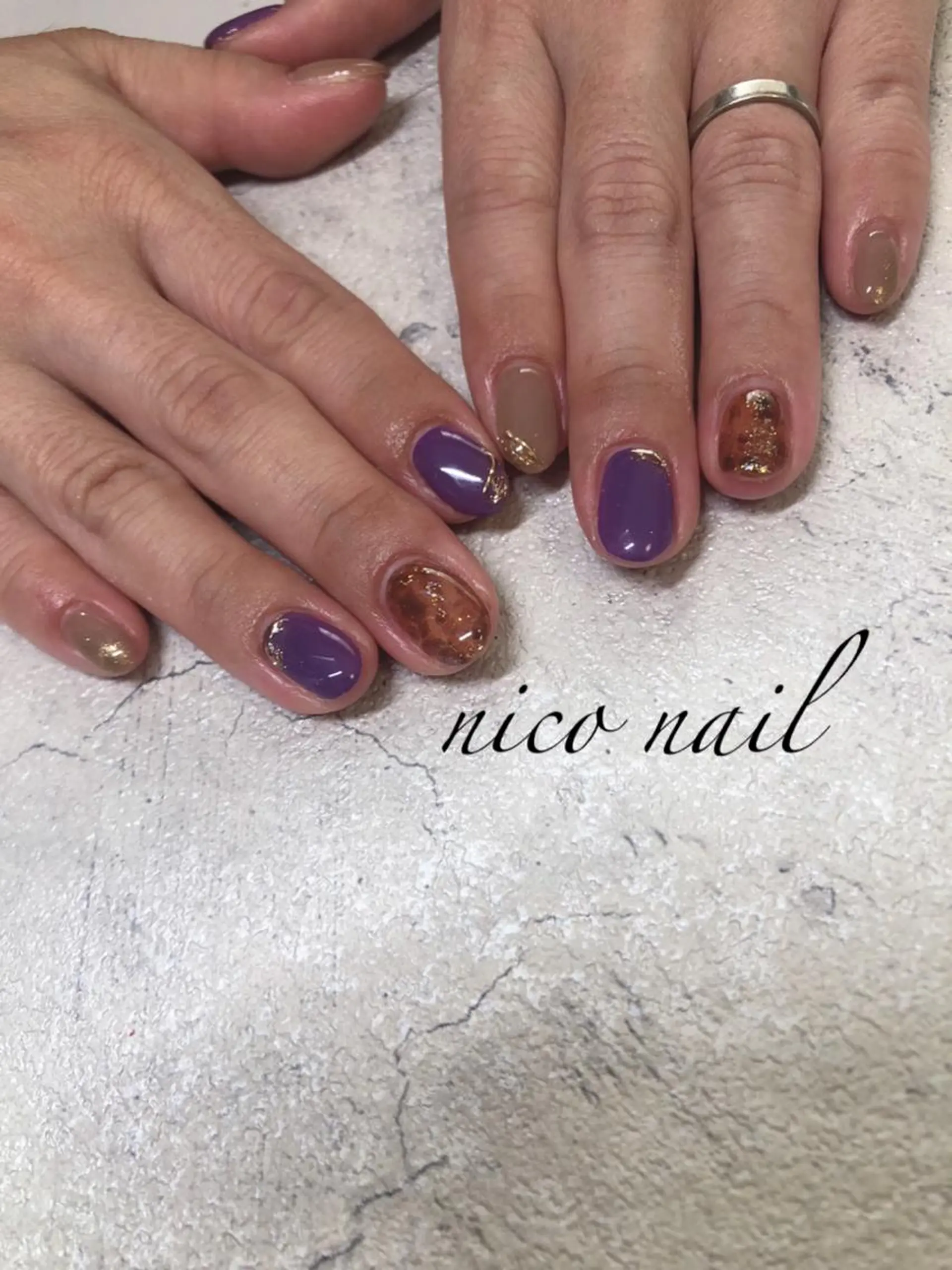 ネイル 香芝市ネイルサロン nico nailのネイルデザイン