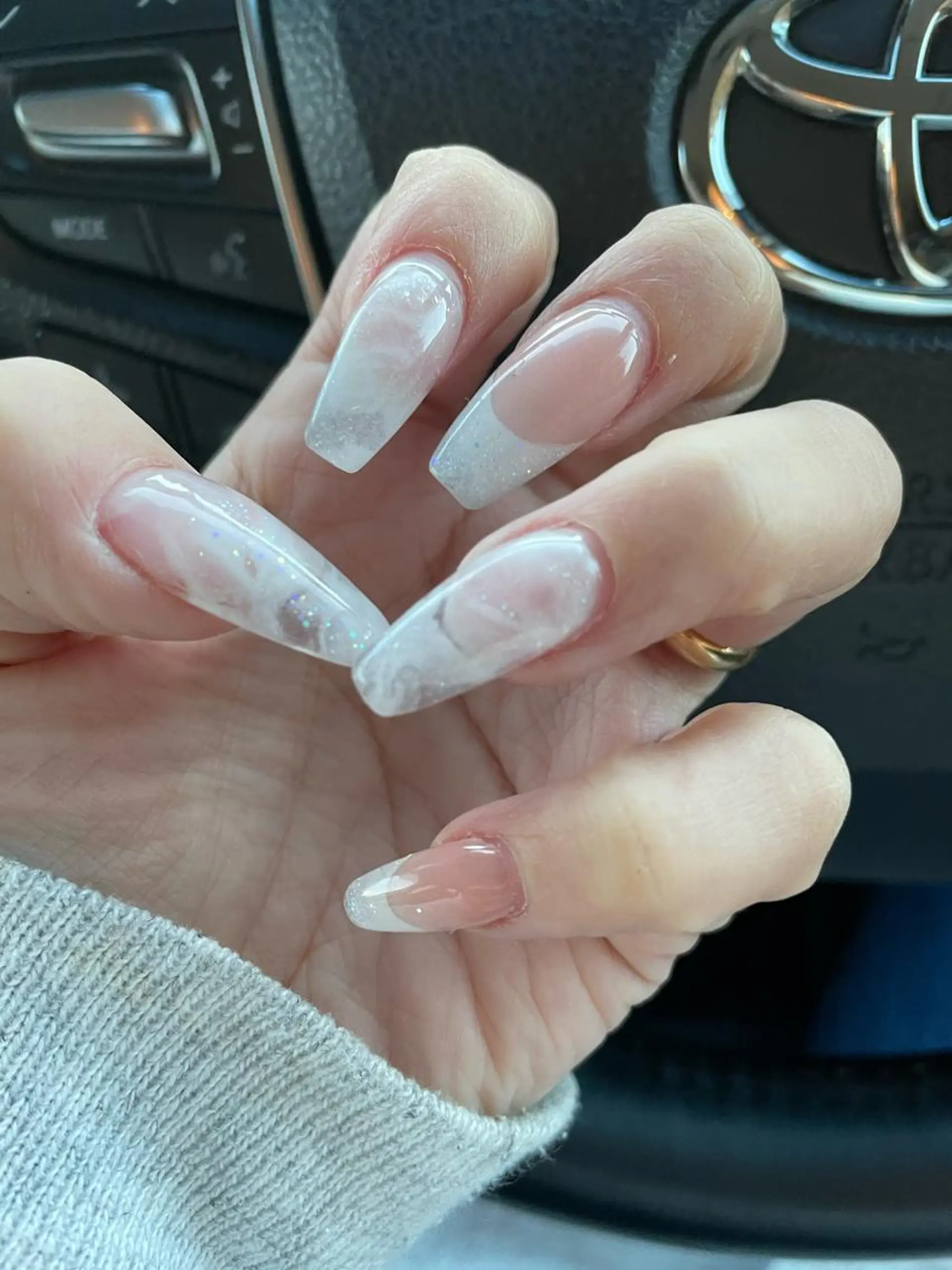 ネイル 大理石ネイル(マーブル) YOUTH nails waxing所属・YOUTH natsumiのネイルデザイン