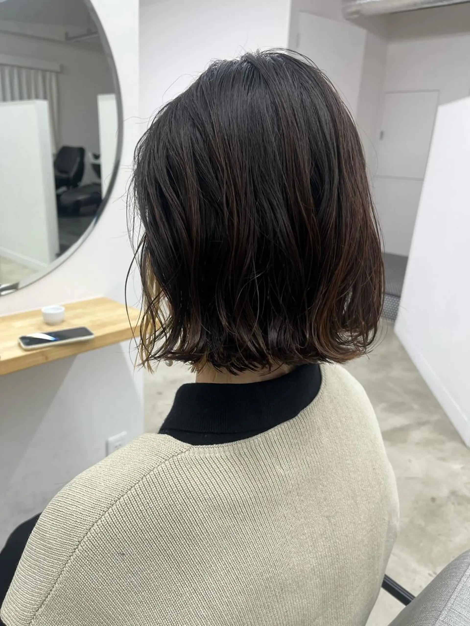 ミディアム カラー カット ヘアカラー トリートメント ISSIKI所属・⭐️当日OK⭐️ 岩田峻のヘアスタイル