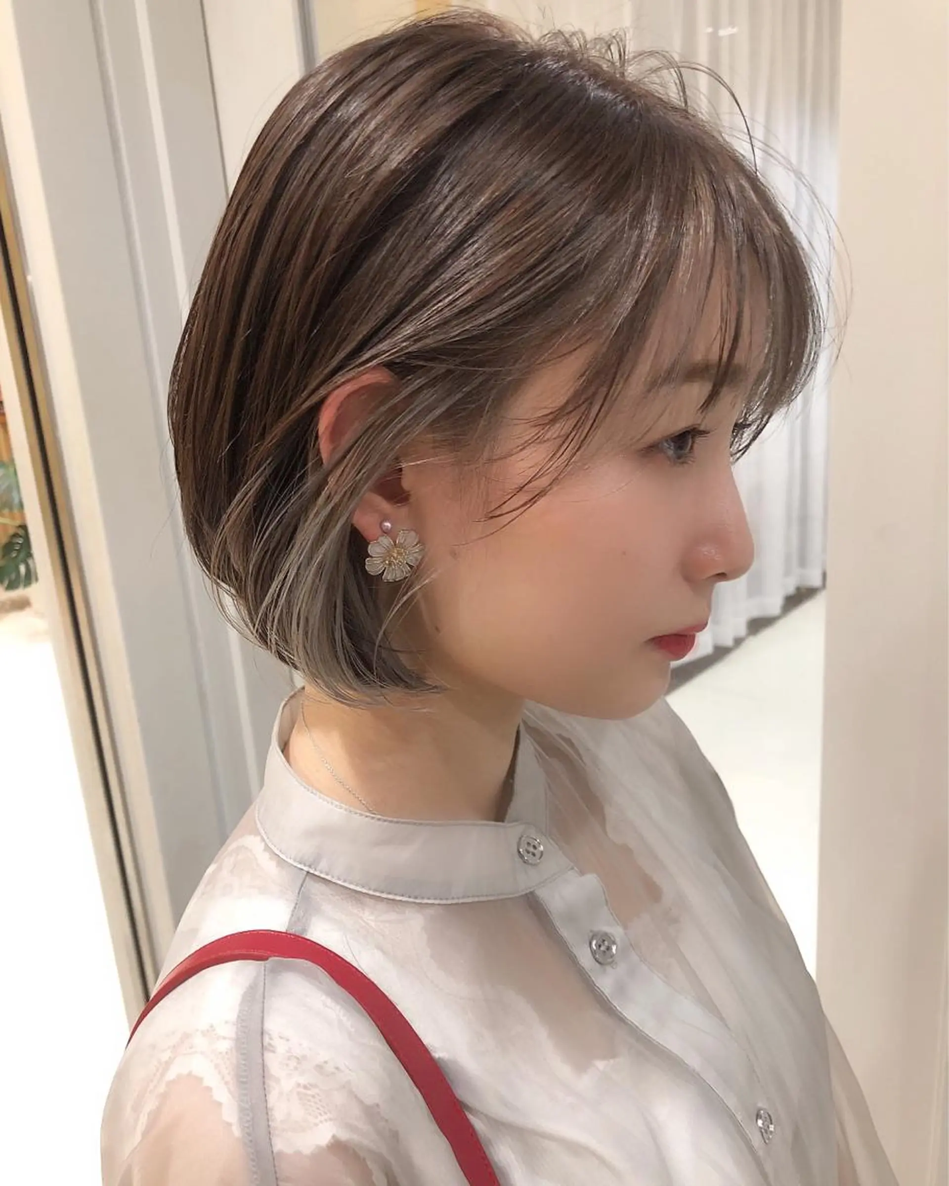 ショート カラー ❤️ダブルカラー 髪質改善❤️SAYAのヘアスタイル