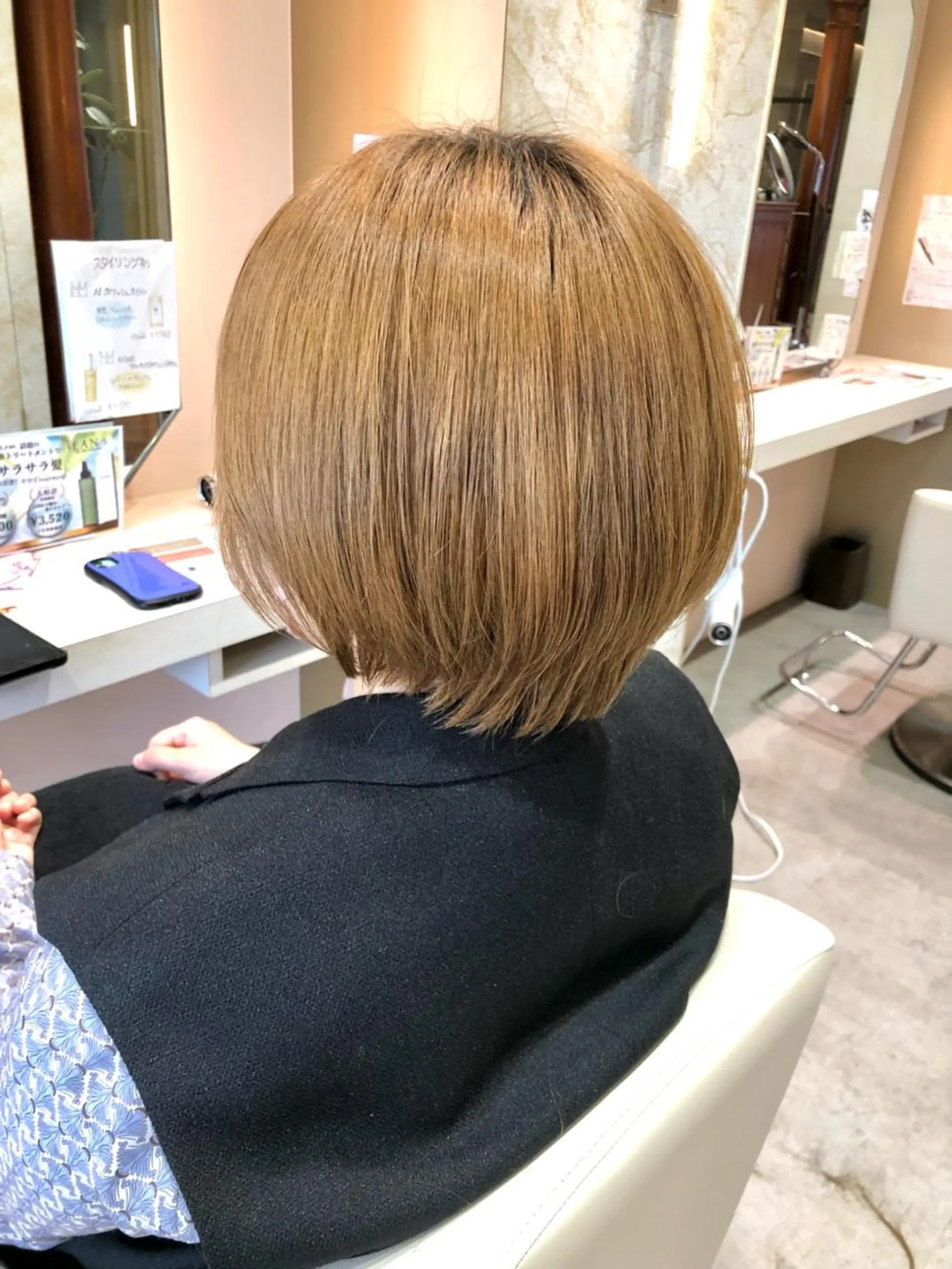 ショート ショートヘア La fith hair rond 立川店所属・kyosuke 透明感カラーのヘアスタイル