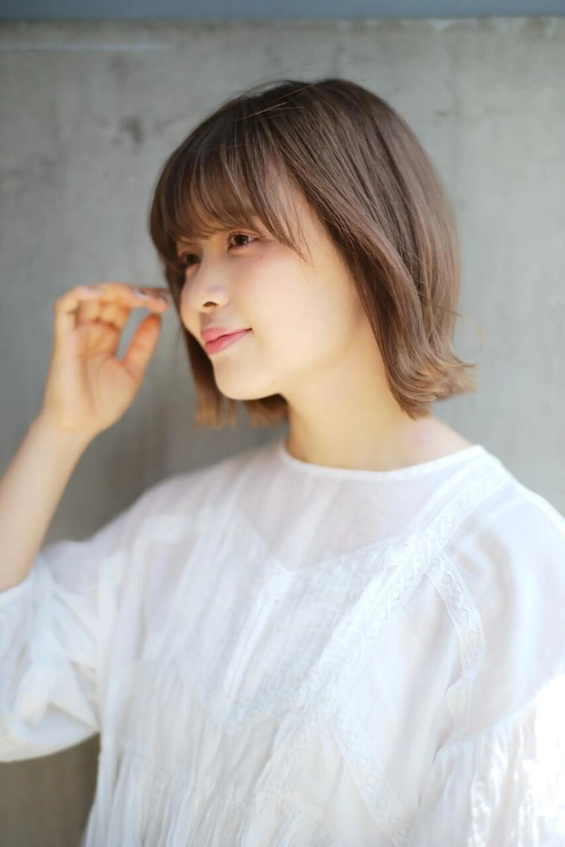 カラー ミディアム カット ヘアカラー トリートメント 💗ルシードスタイル REVE💗のヘアスタイル