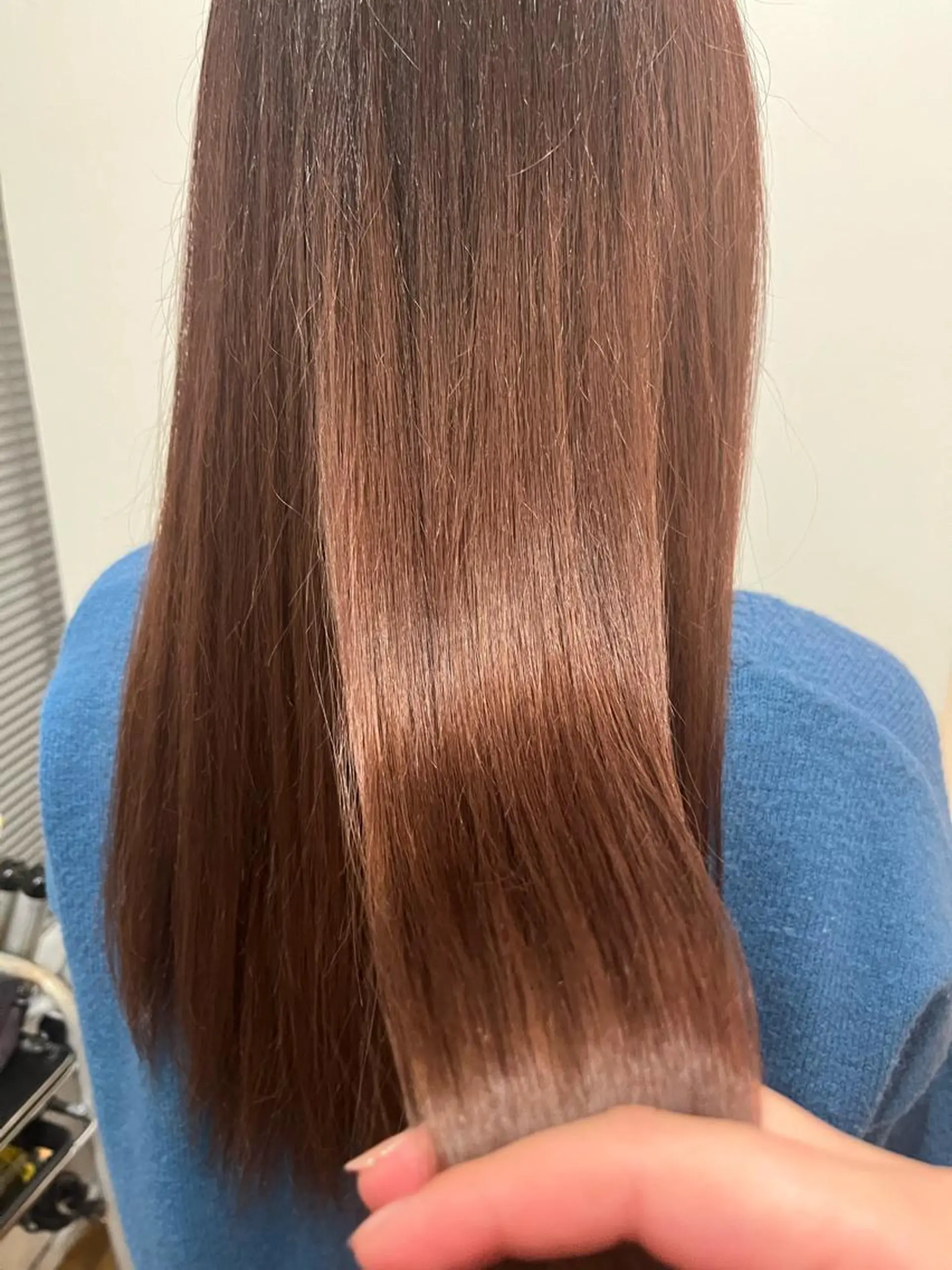 カラー 藤原 智恵のヘアスタイル