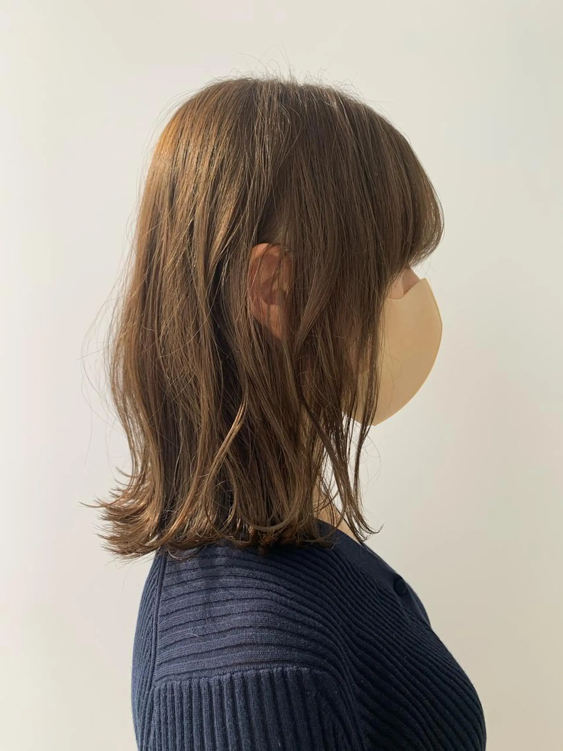 ミディアム カラー ハッシュカット/四条 烏丸/寺本弘樹のヘアスタイル