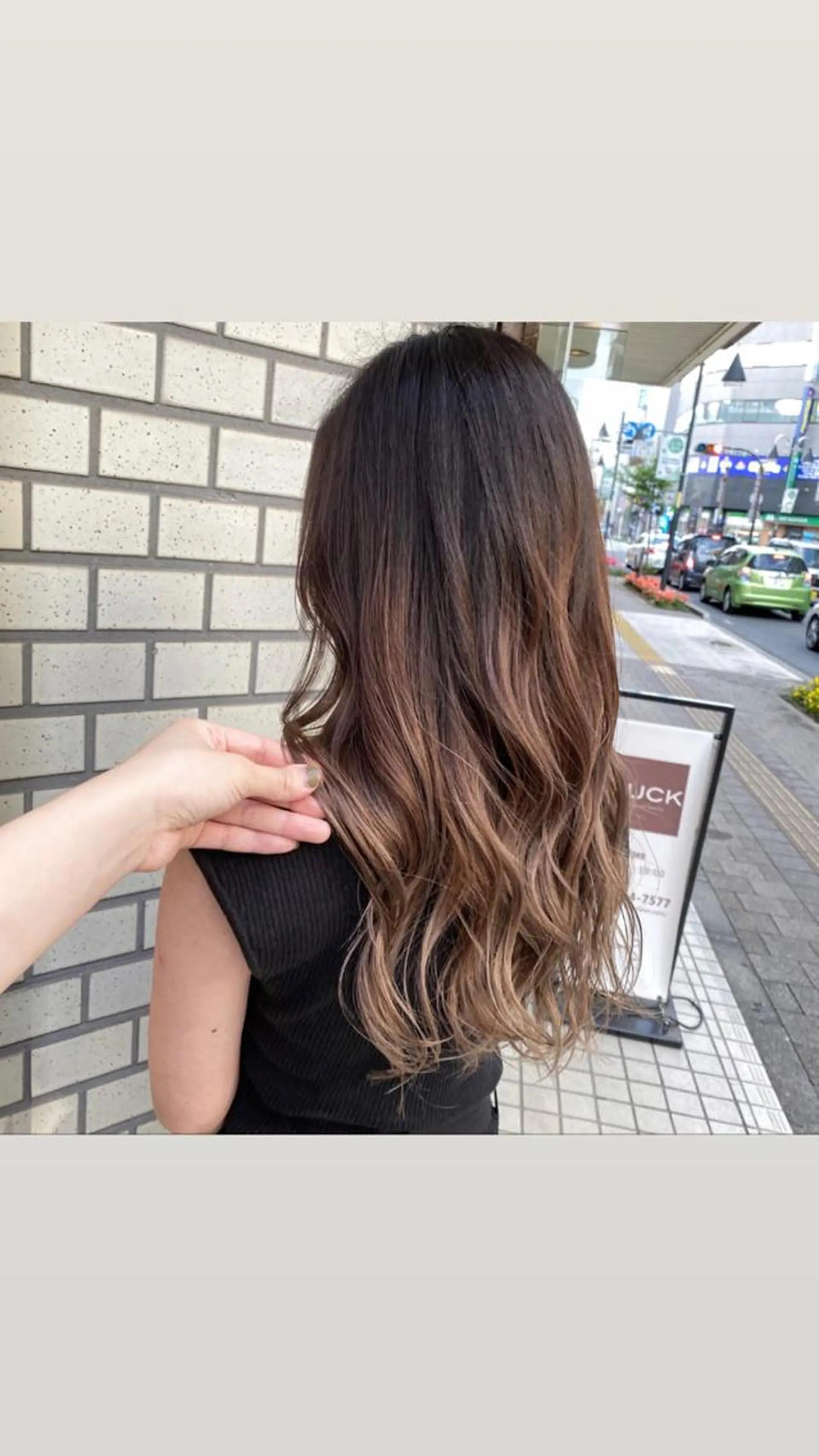 ロング カラー グラデーションカラー カット ヘアカラー トリートメント 韓国風スタイル 🍓MIZUKI🍓のヘアスタイル