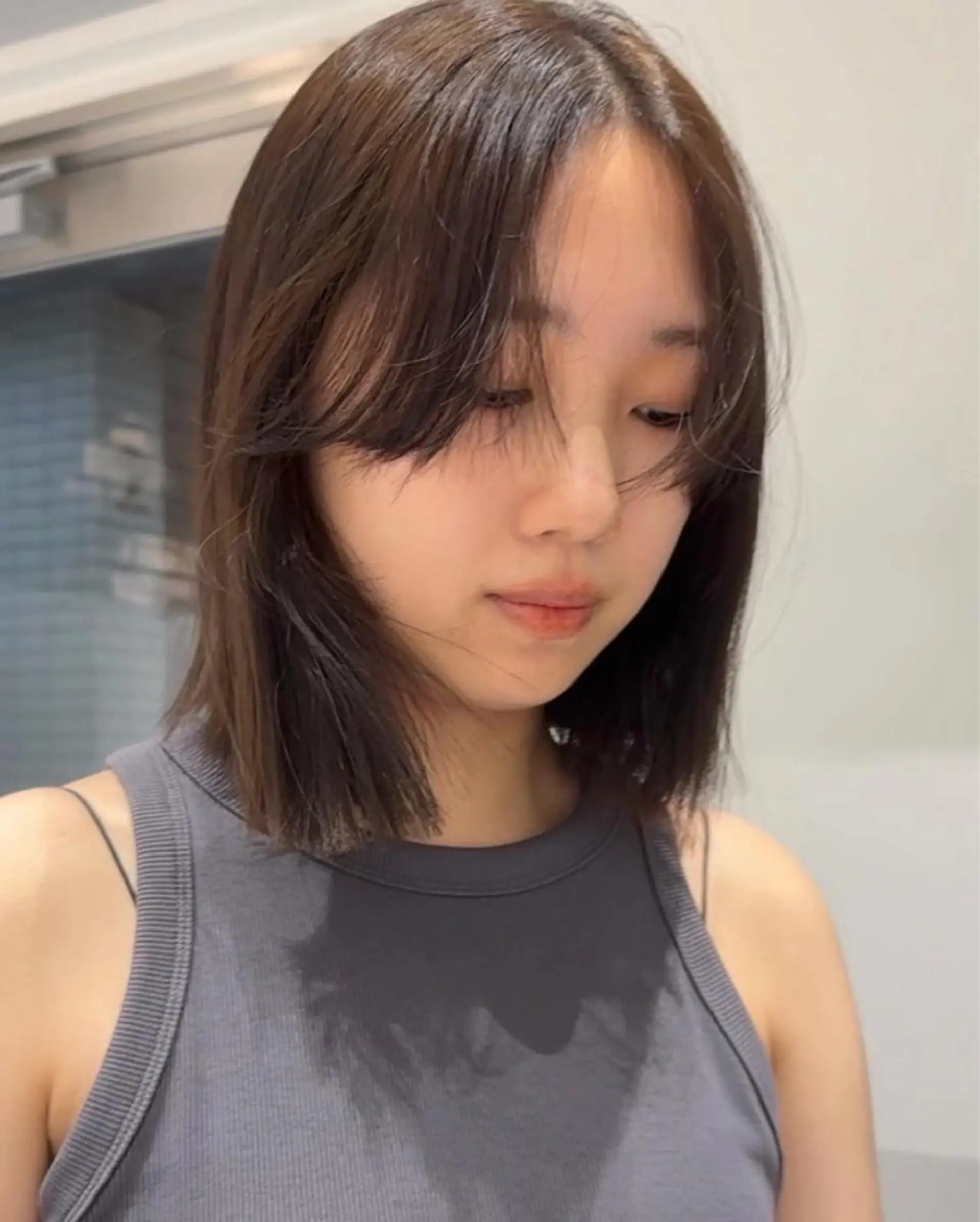 ミディアム ヘアカラー トリートメント ୨୧柔らかいカラー nozomi ୨୧のヘアスタイル