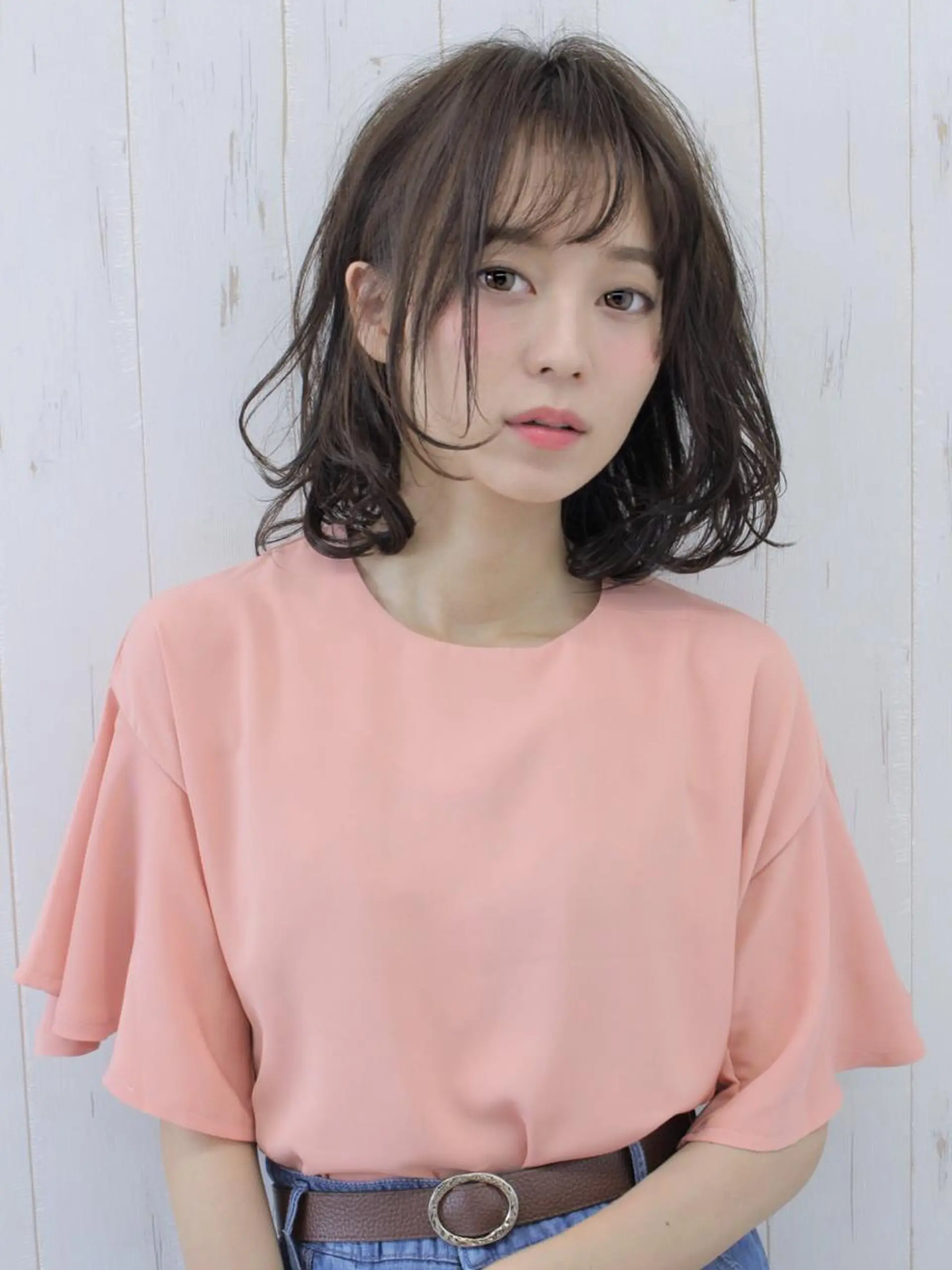 ミディアム カラー 小濱 秀人のヘアスタイル