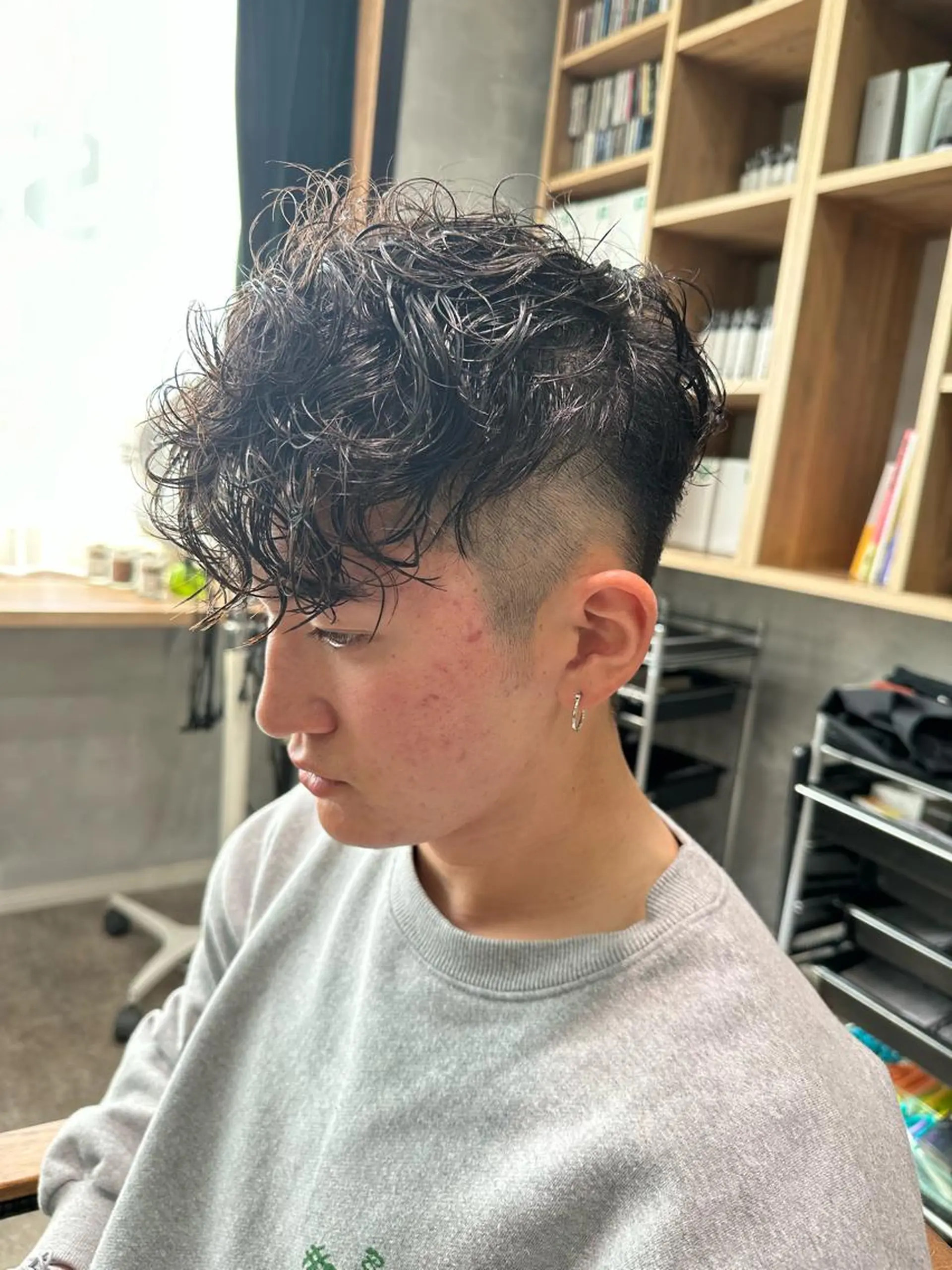 メンズ 大久保 優香のヘアスタイル