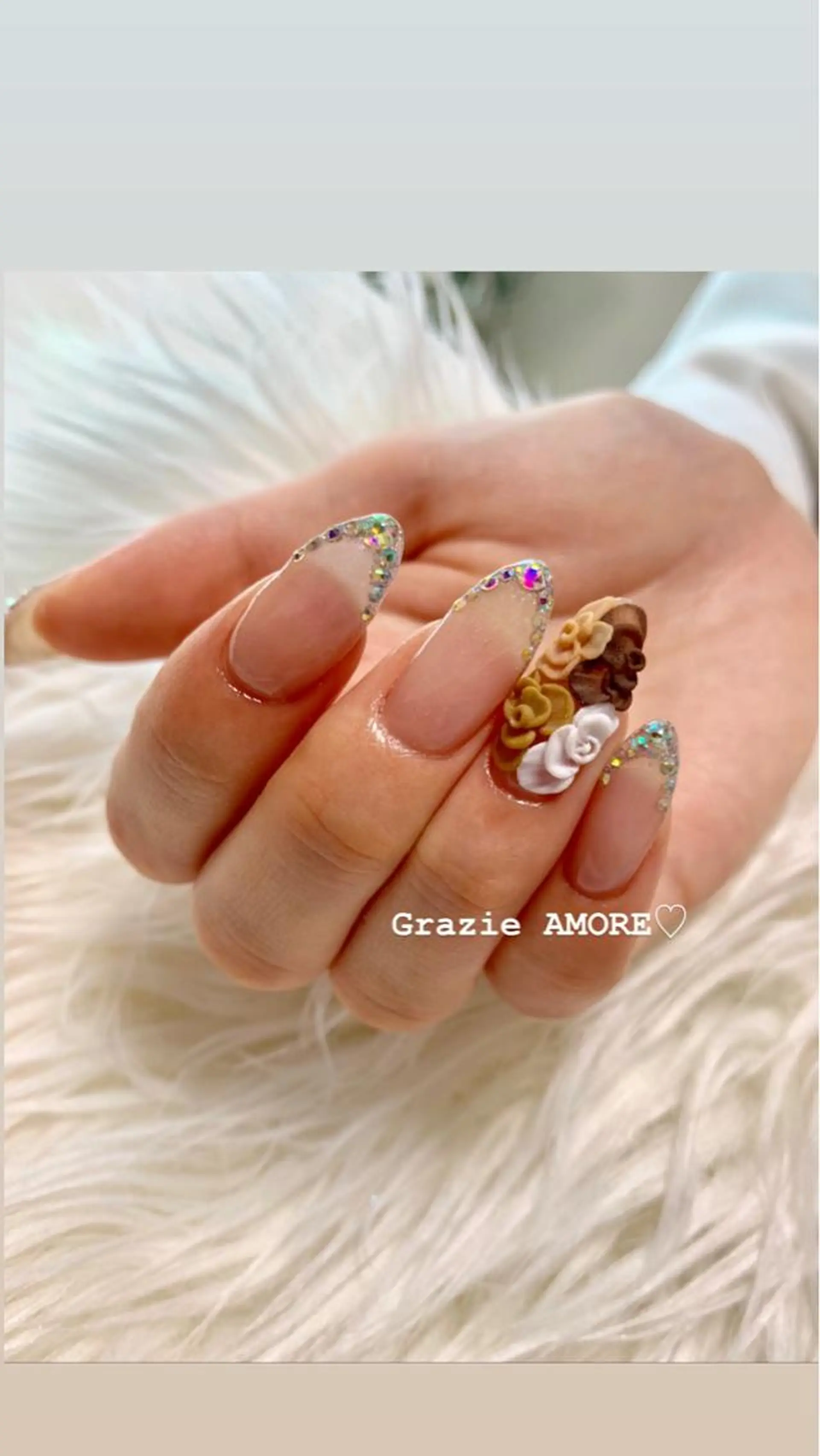 ネイル ジェルネイル Grazie AMOREのネイルデザイン